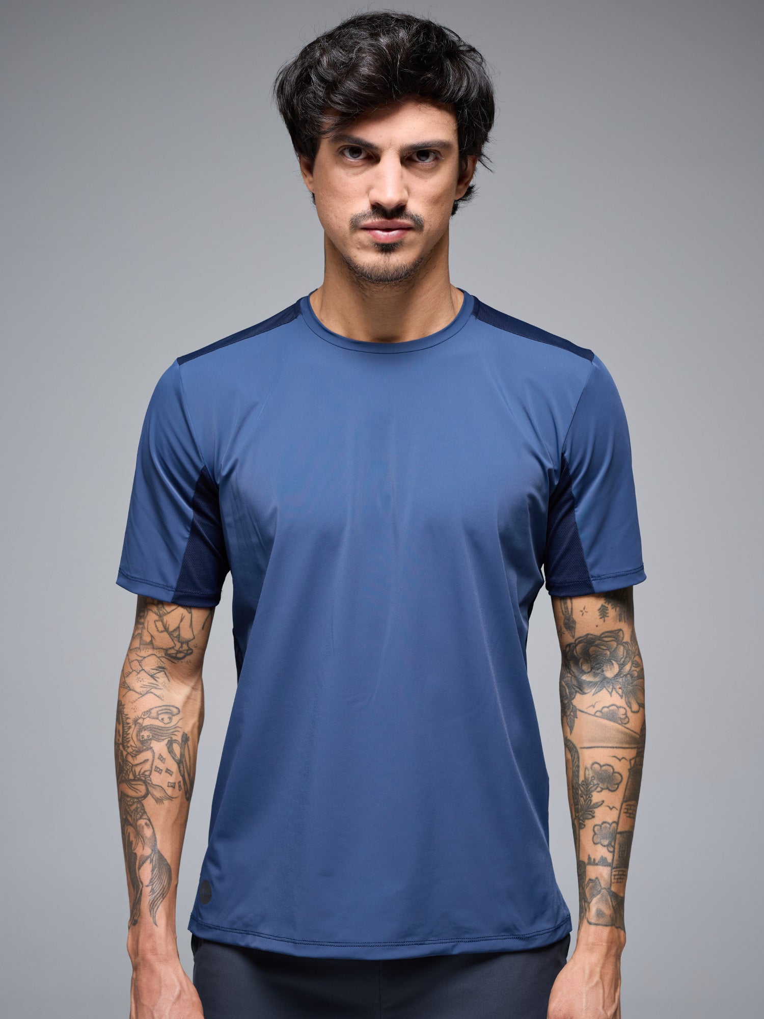 BYND OSAKA T-SHIRT - BLUE STEEL