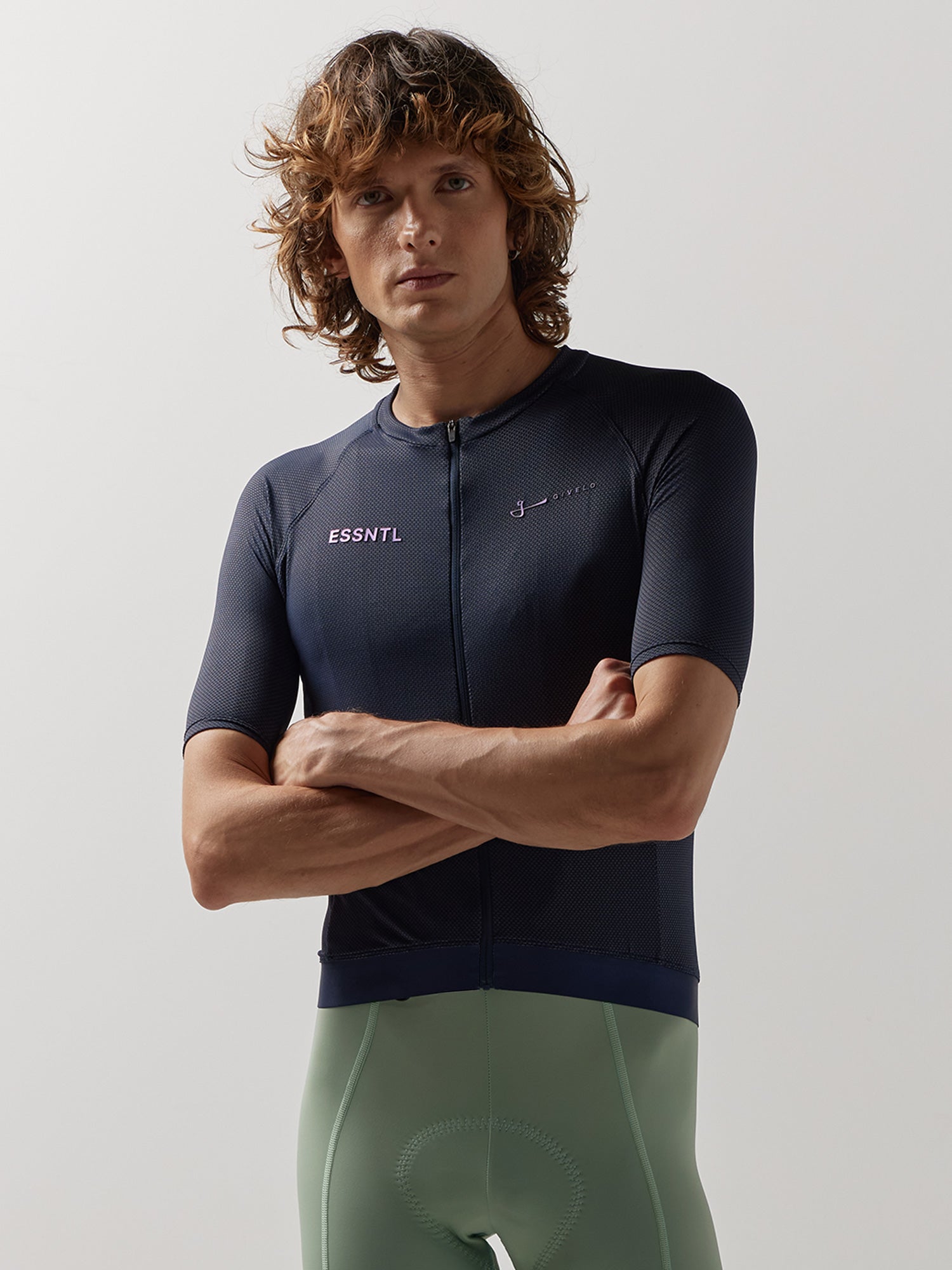ESSNTL GRAPHENE SS UNISEX JERSEY NAVY