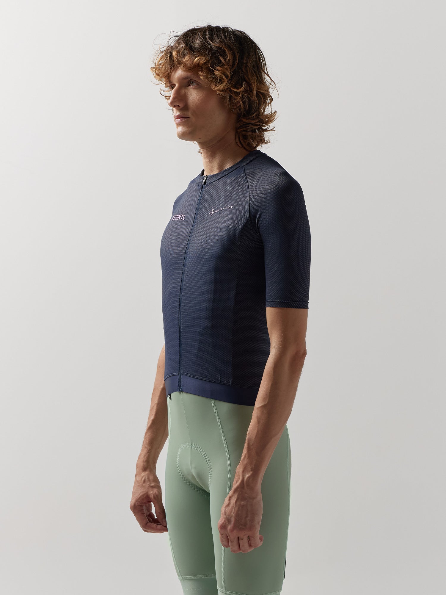 ESSNTL GRAPHENE SS UNISEX JERSEY NAVY