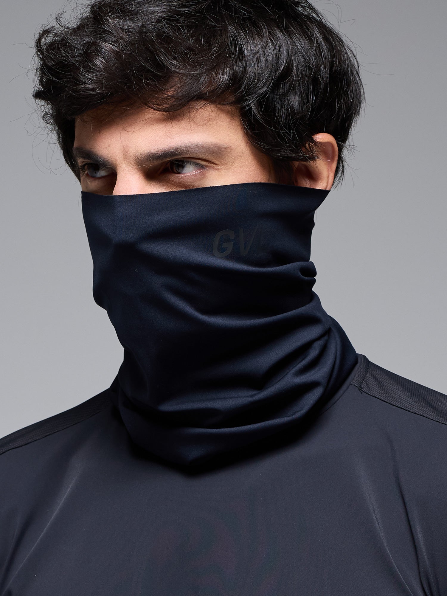 LACEFLY NECK WARMER BLACK