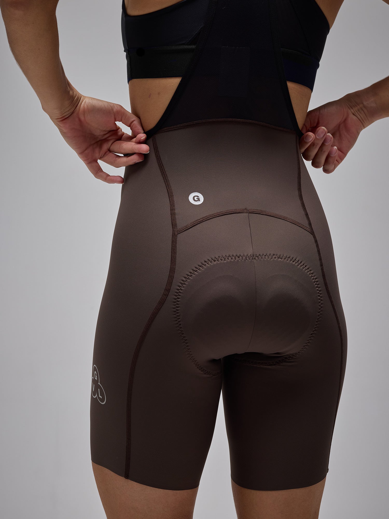 WOMEN’S G90 ULTRA BIB SHORTS - BROWN