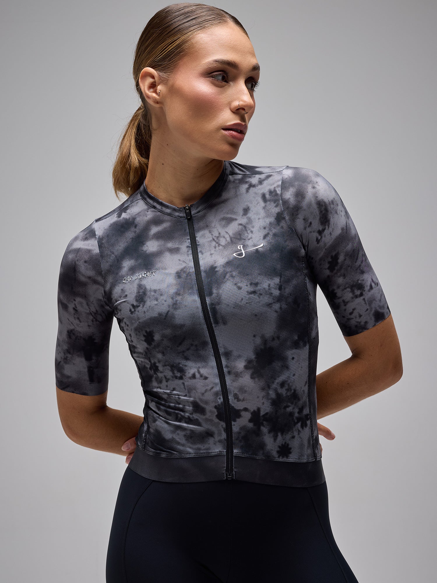 G90 LIGHT SS UNISEX BOTANIC JERSEY - BLACK