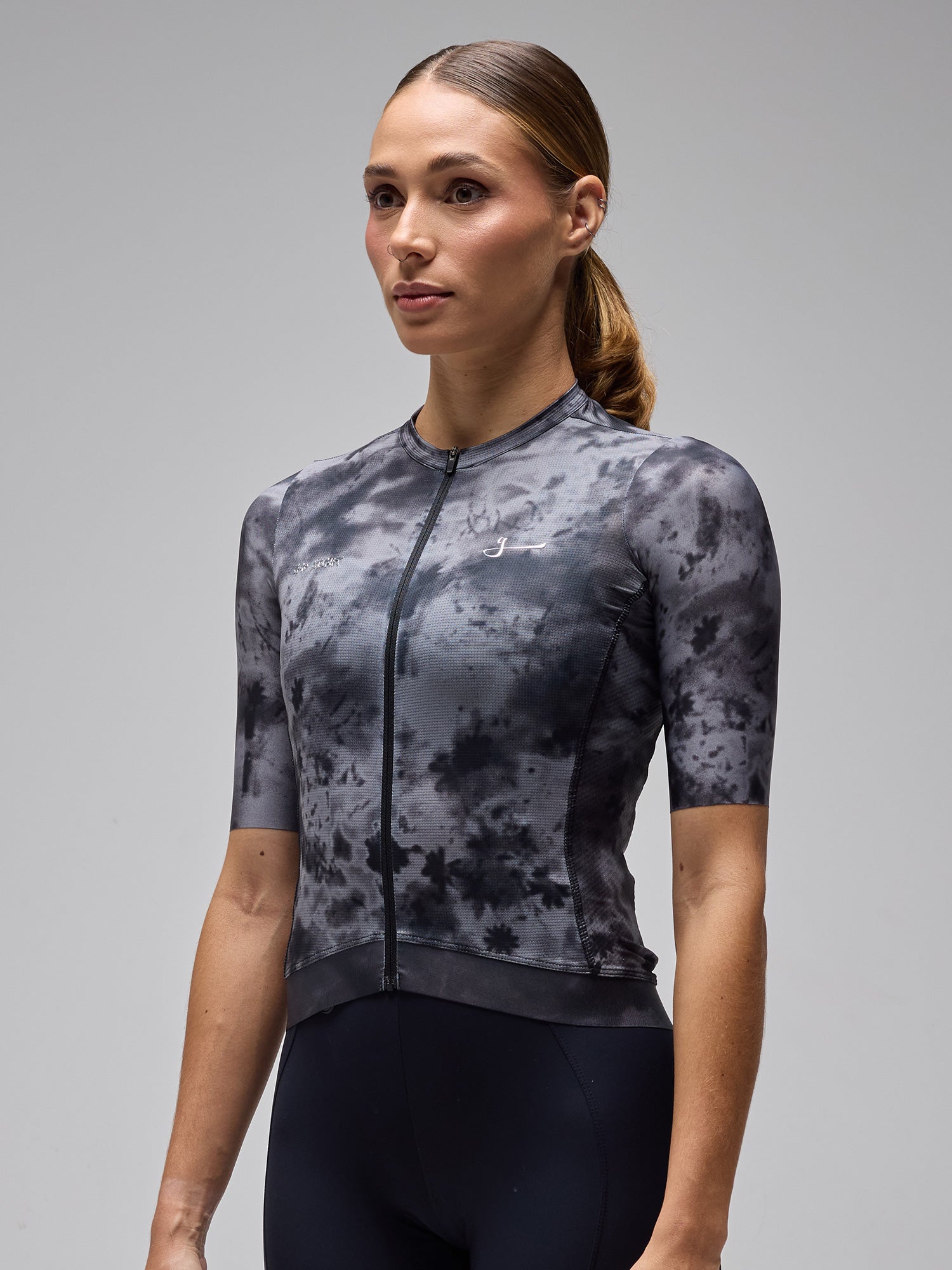 G90 LIGHT SS UNISEX BOTANIC JERSEY - BLACK