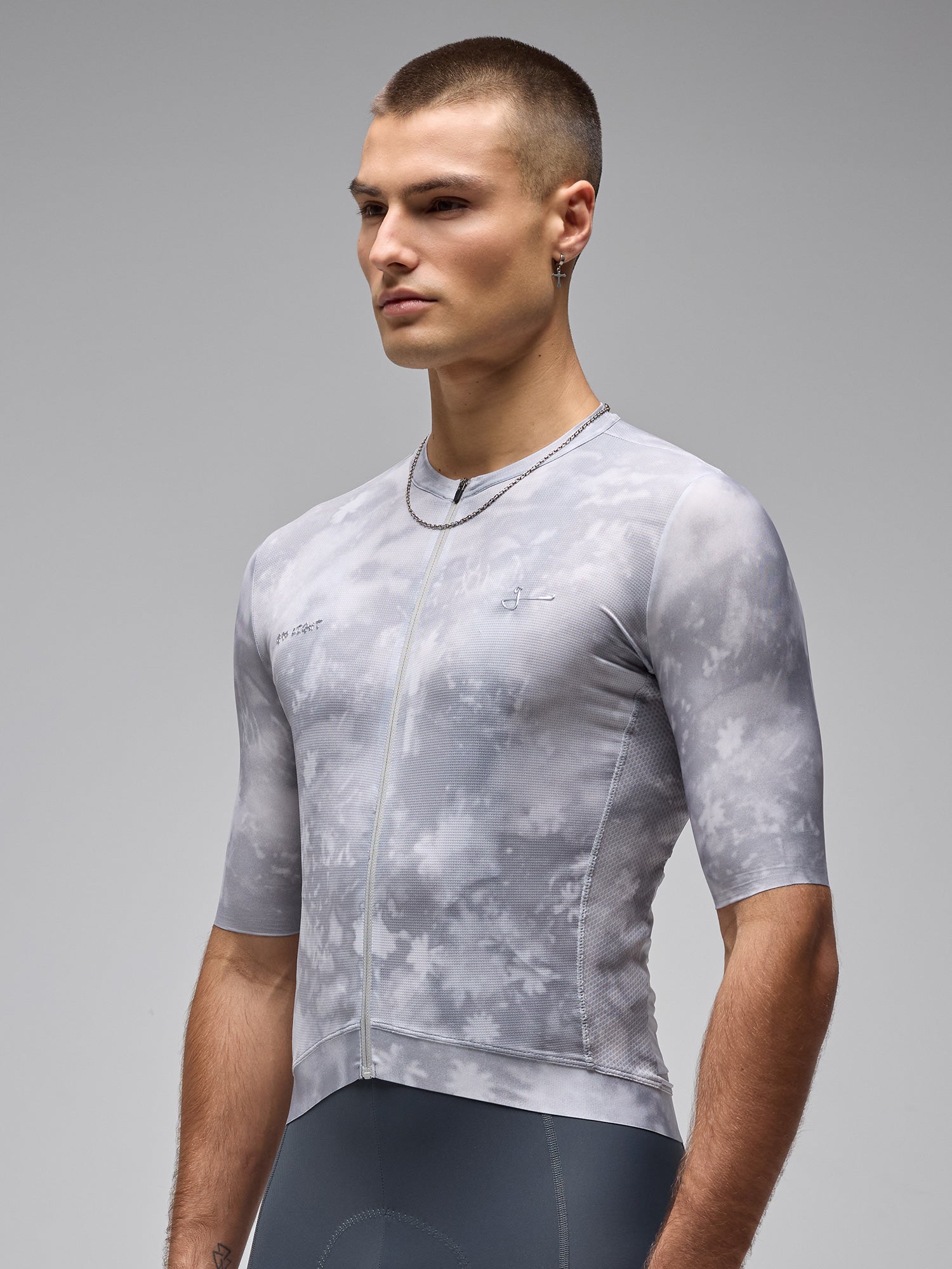 G90 LIGHT SS UNISEX BOTANIC JERSEY - ICE