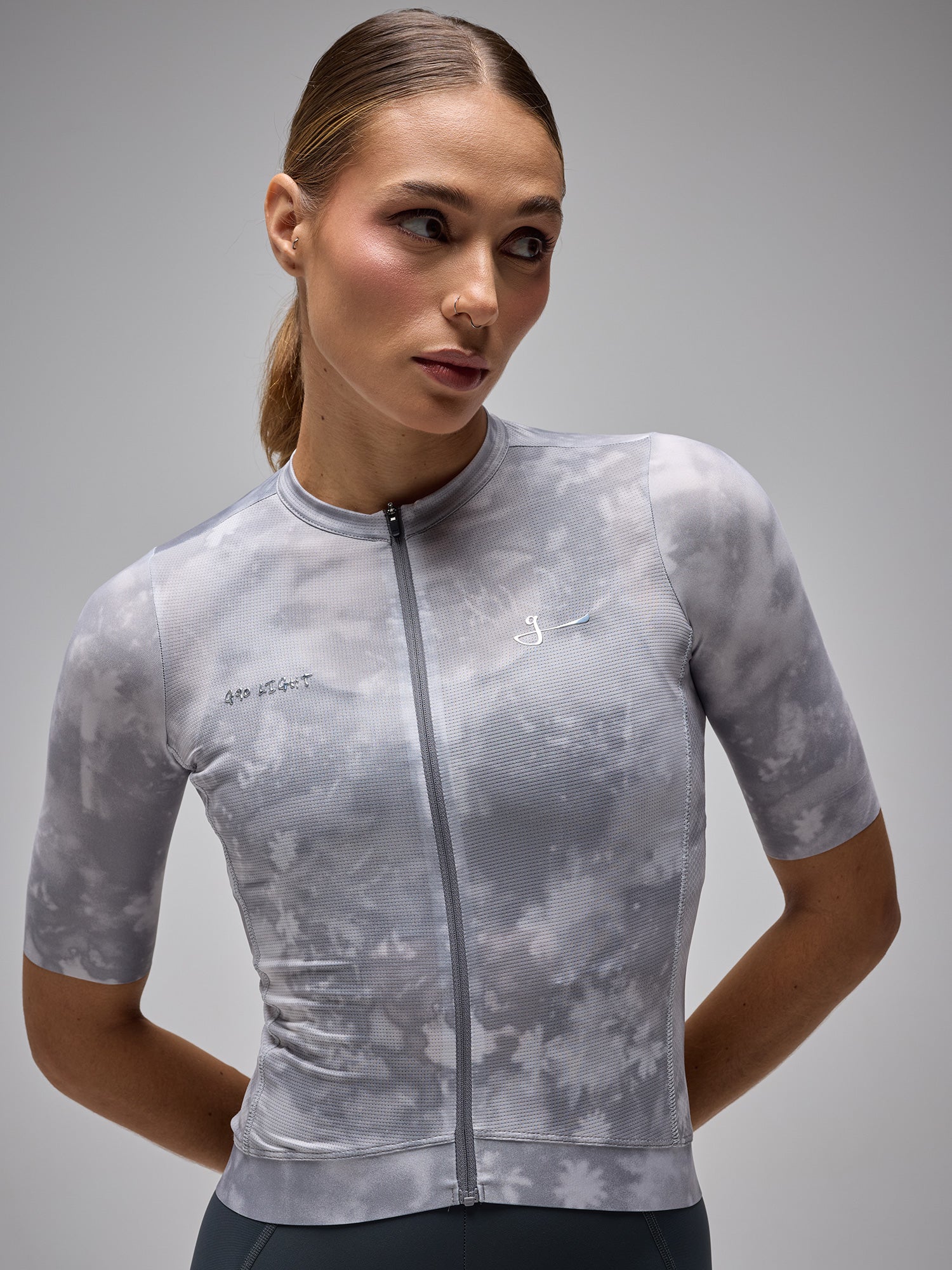 G90 LIGHT SS UNISEX BOTANIC JERSEY - ICE