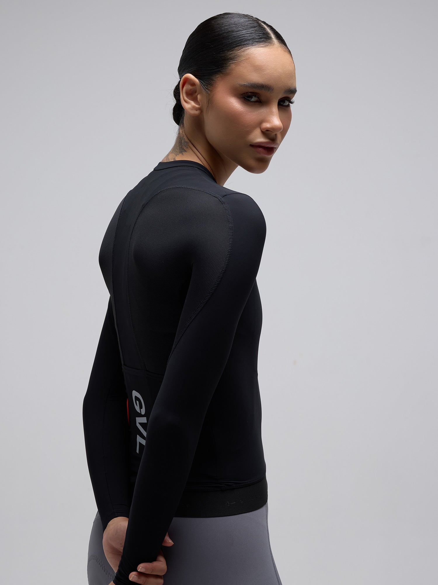 C.D.A LS UNISEX JERSEY - BLACK