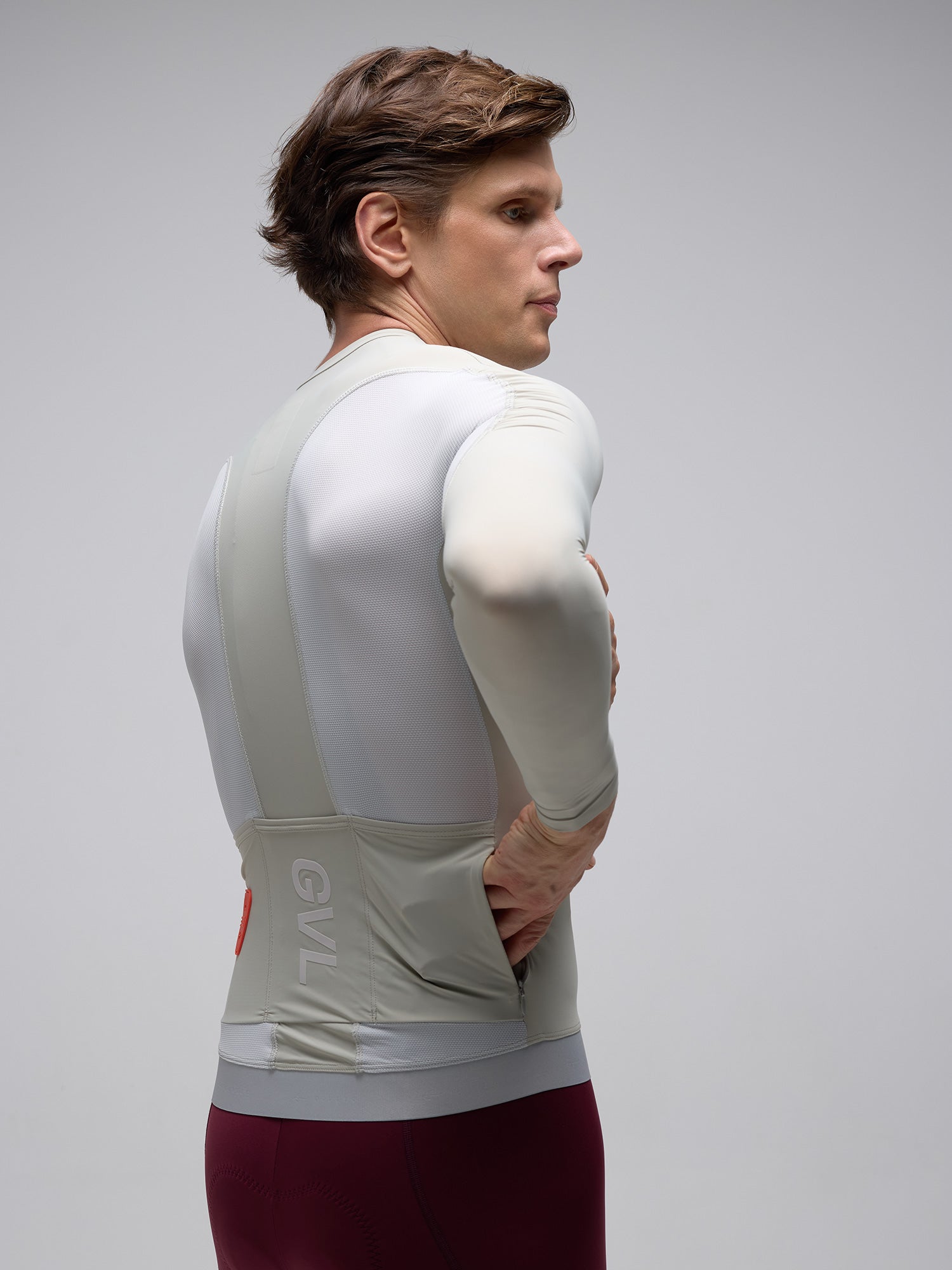 C.D.A LS UNISEX JERSEY - STONE