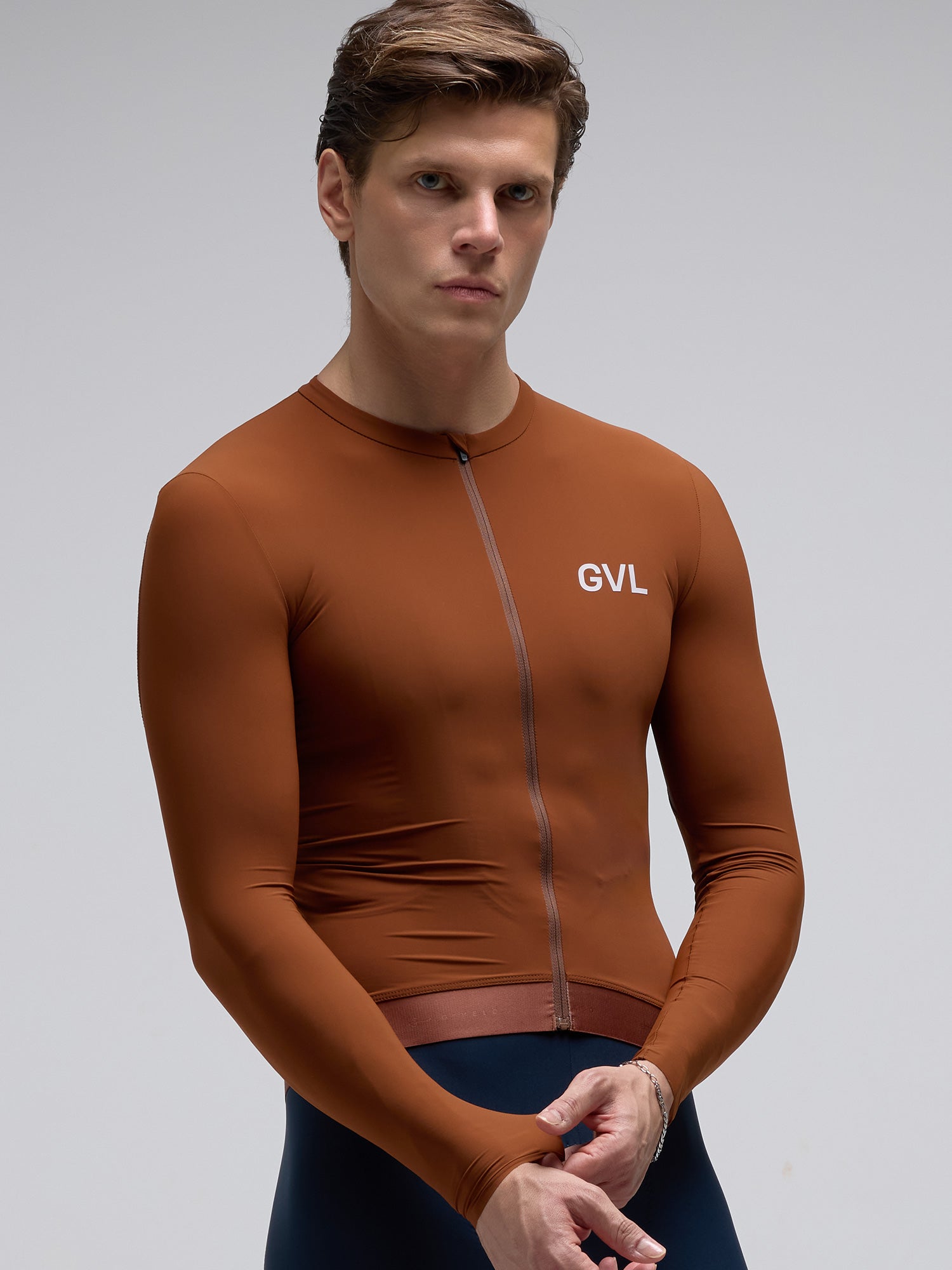 C.D.A LS UNISEX JERSEY - TERRA