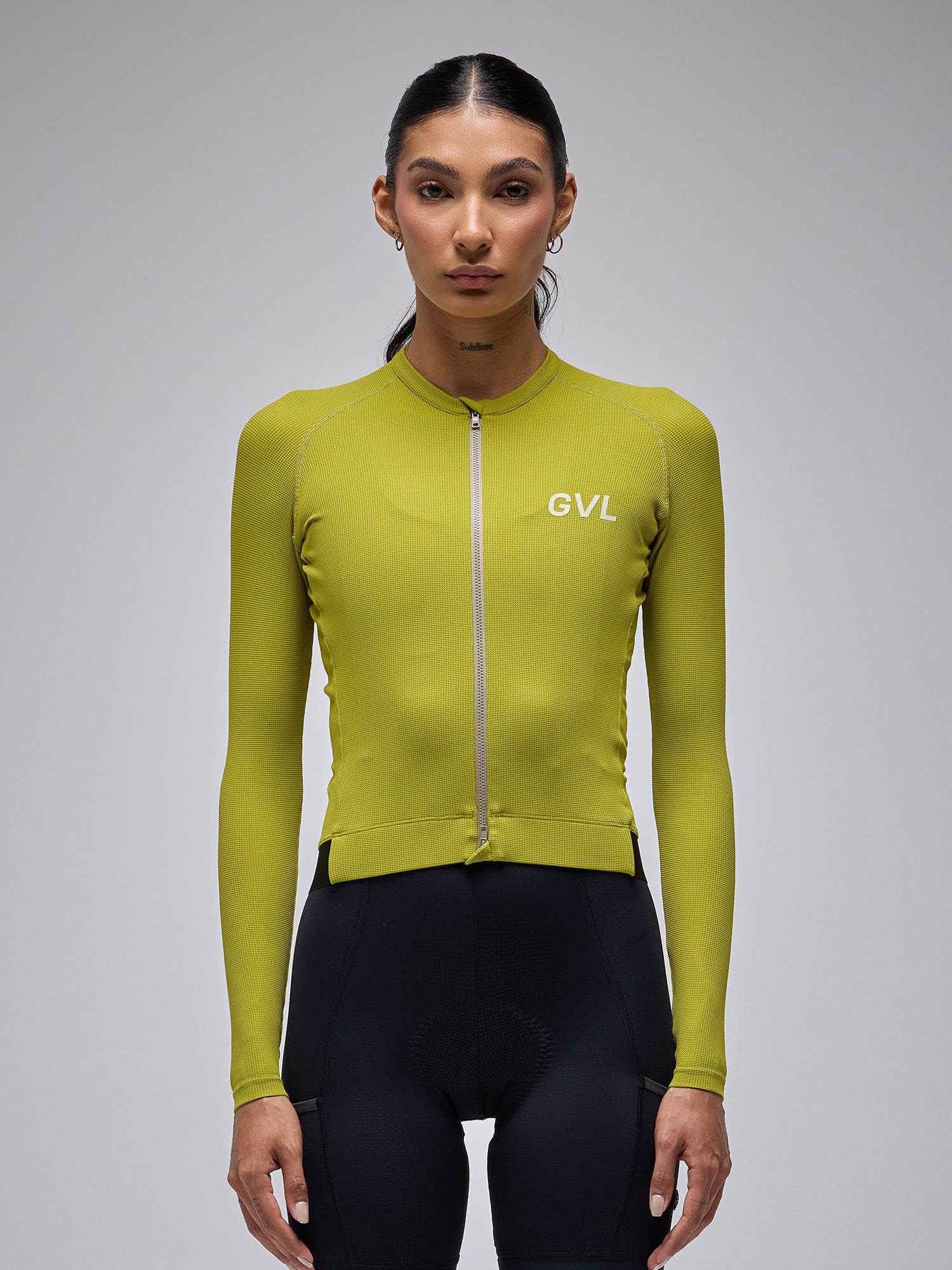 MODERN CLASSIC WAFFLE LS JERSEY - EVERGREEN