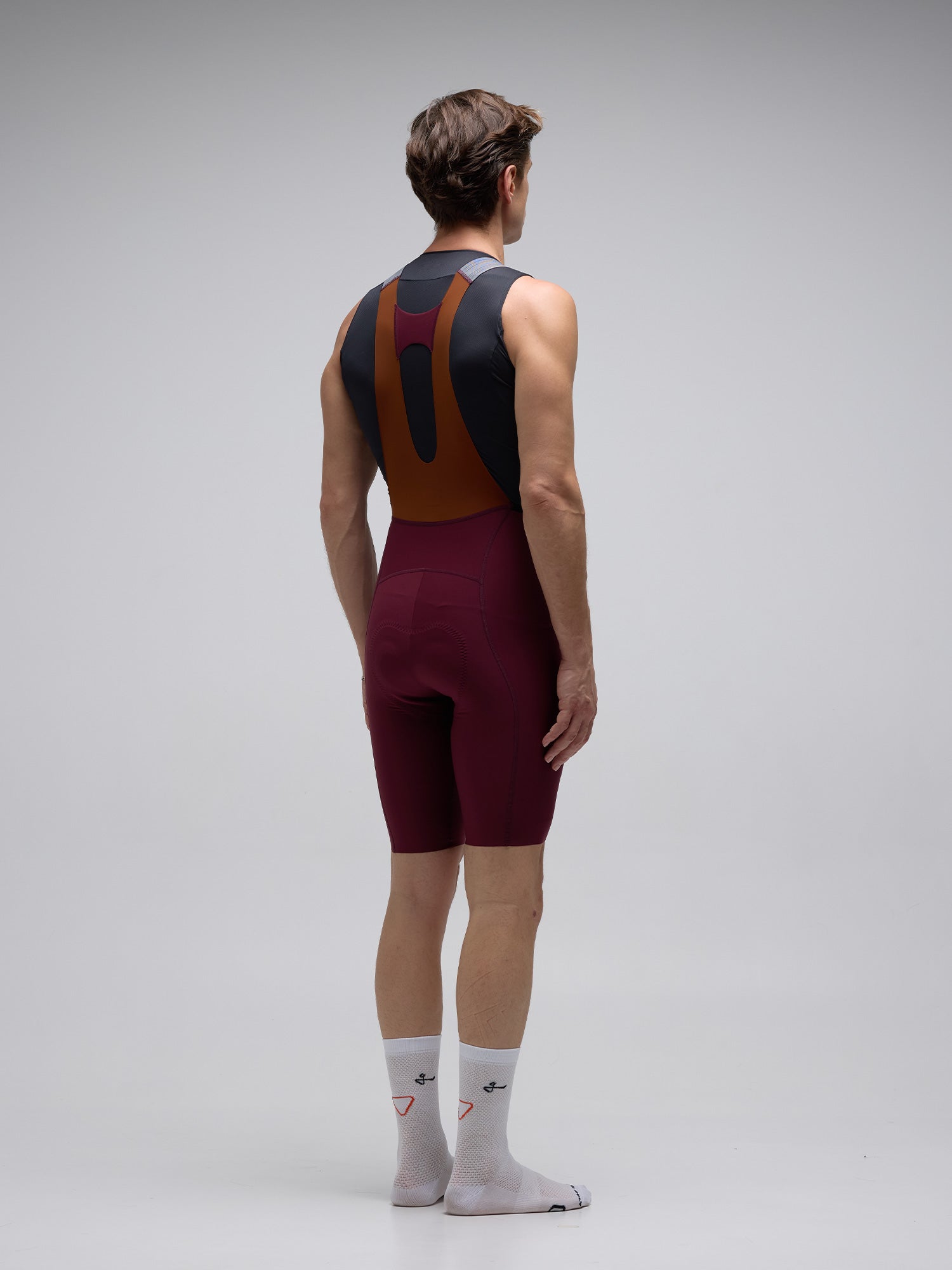 MEN’S LACEFLY 2.0 BIB SHORTS - WINE