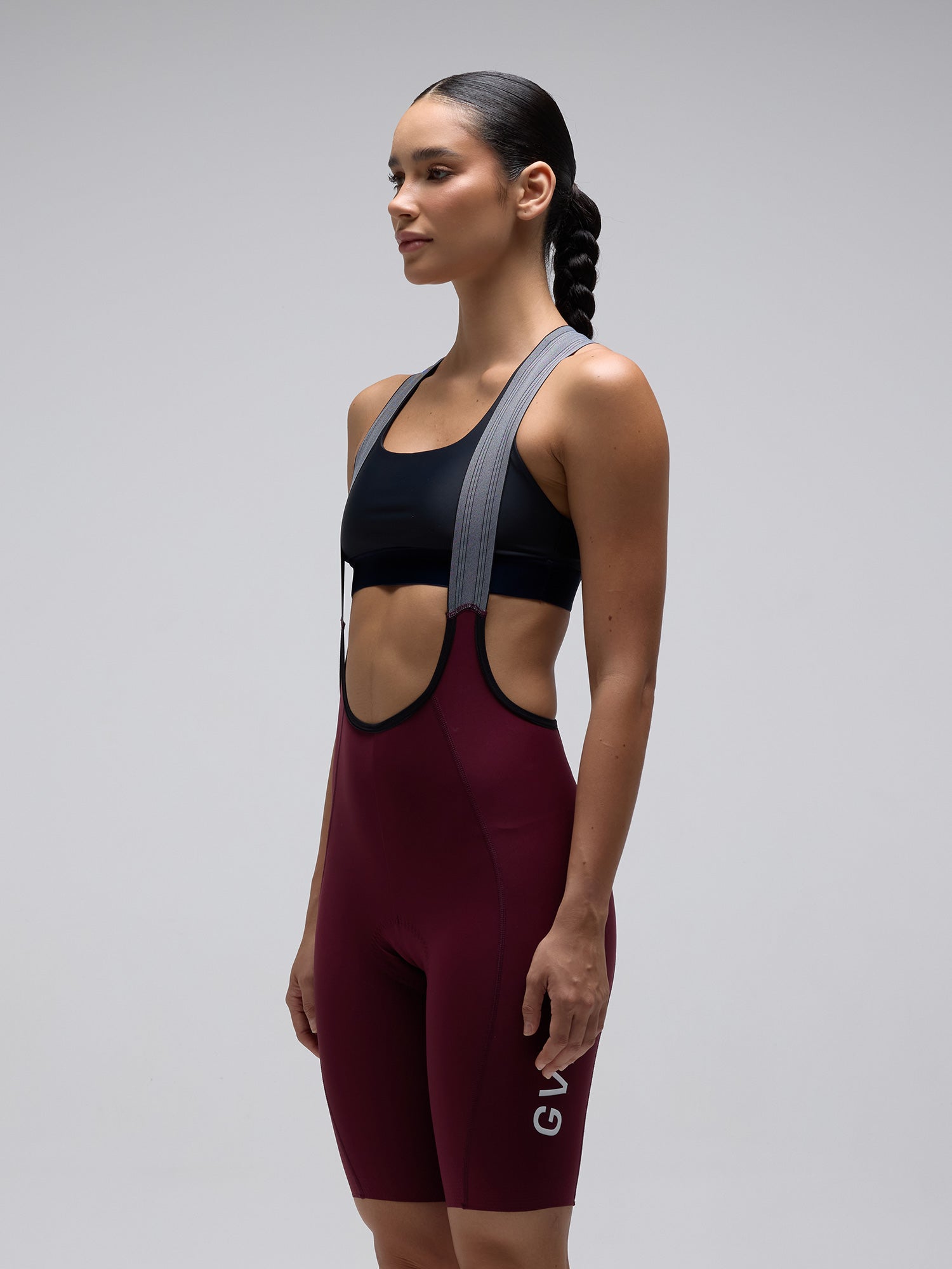 WOMEN’S LACEFLY BIB SHORTS - WINE