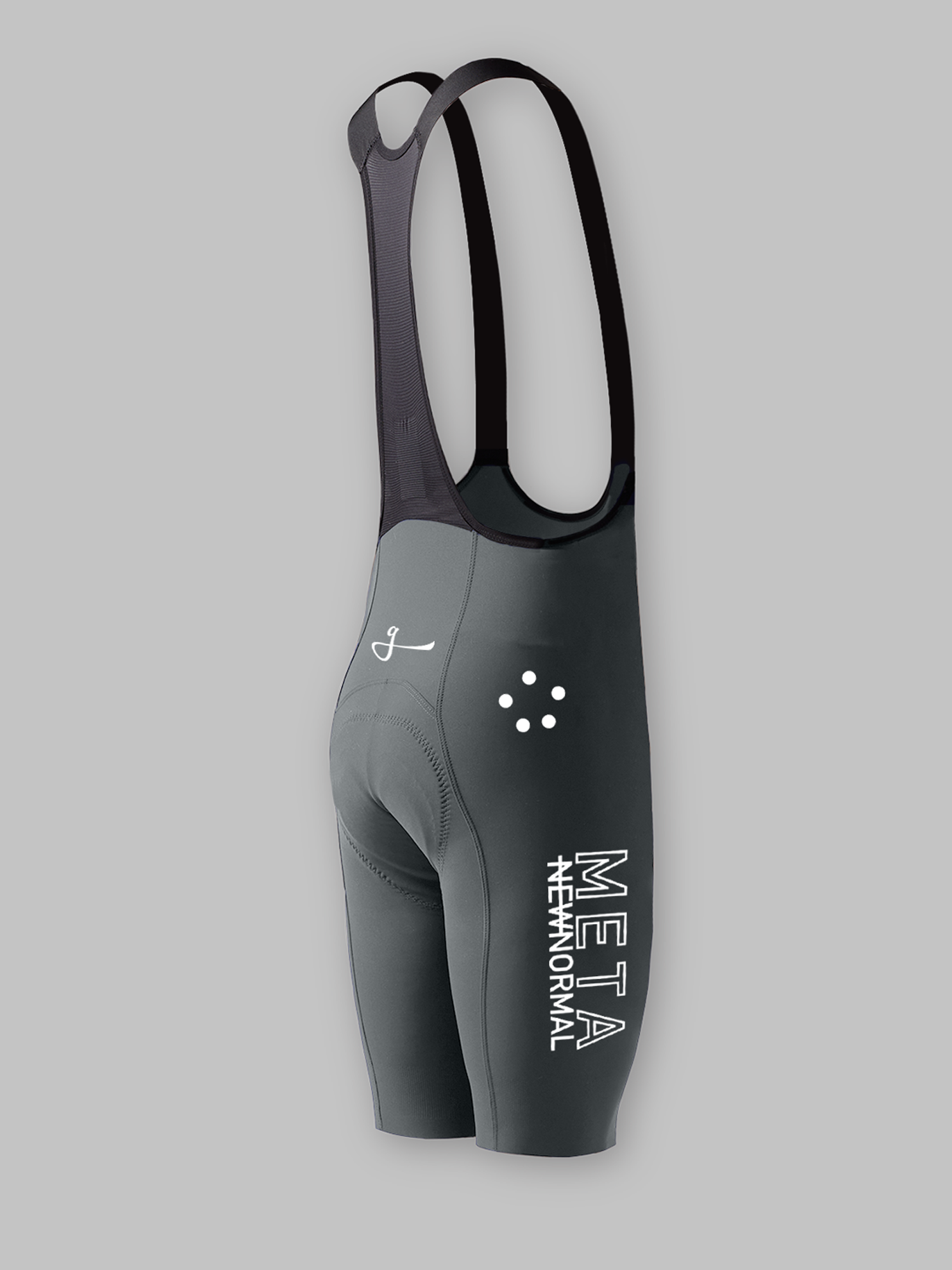 META CC: PANTALÓN CORTO HD PRO GRIS PARA HOMBRE