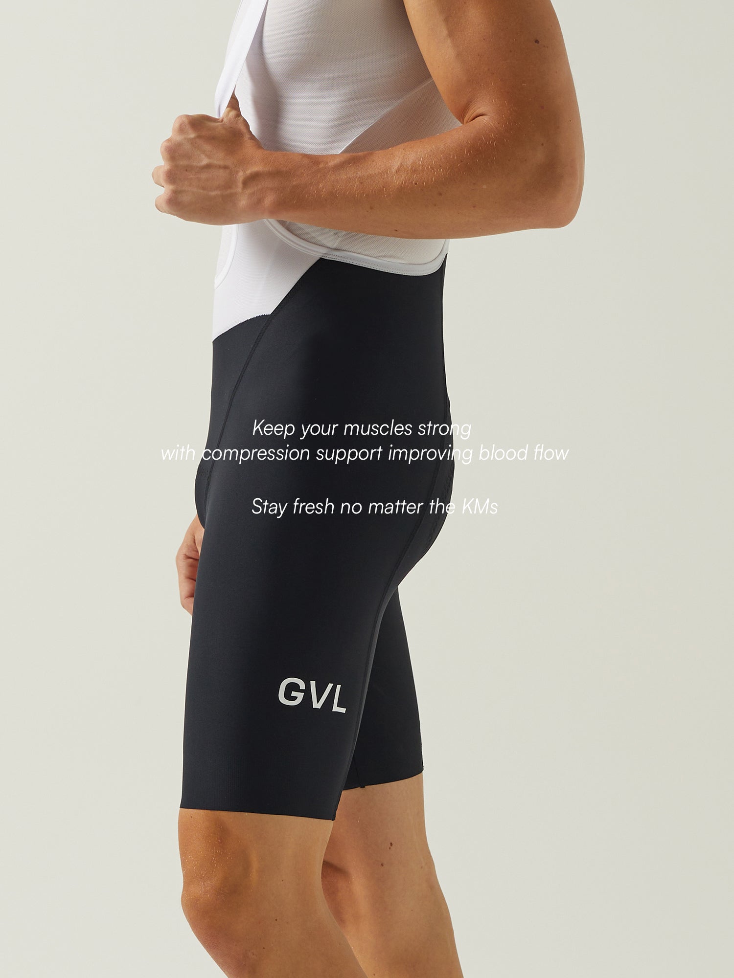 HERREN HD PRO BIB SHORTS SCHWARZ