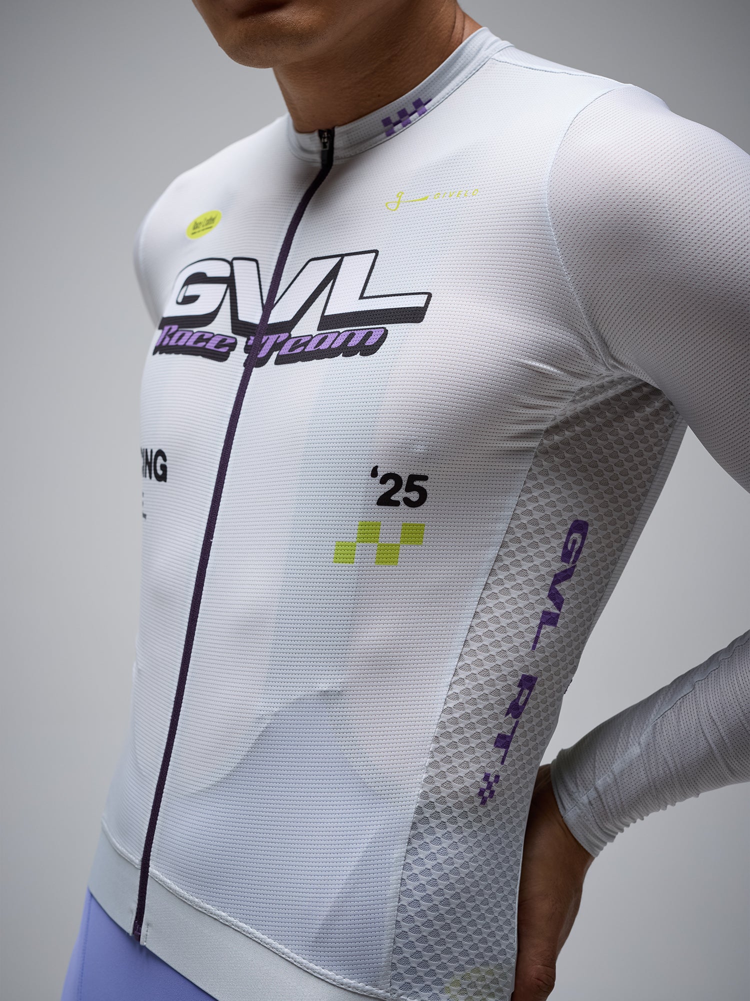 GVL RT LS UNISEX JERSEY - OFF WHITE