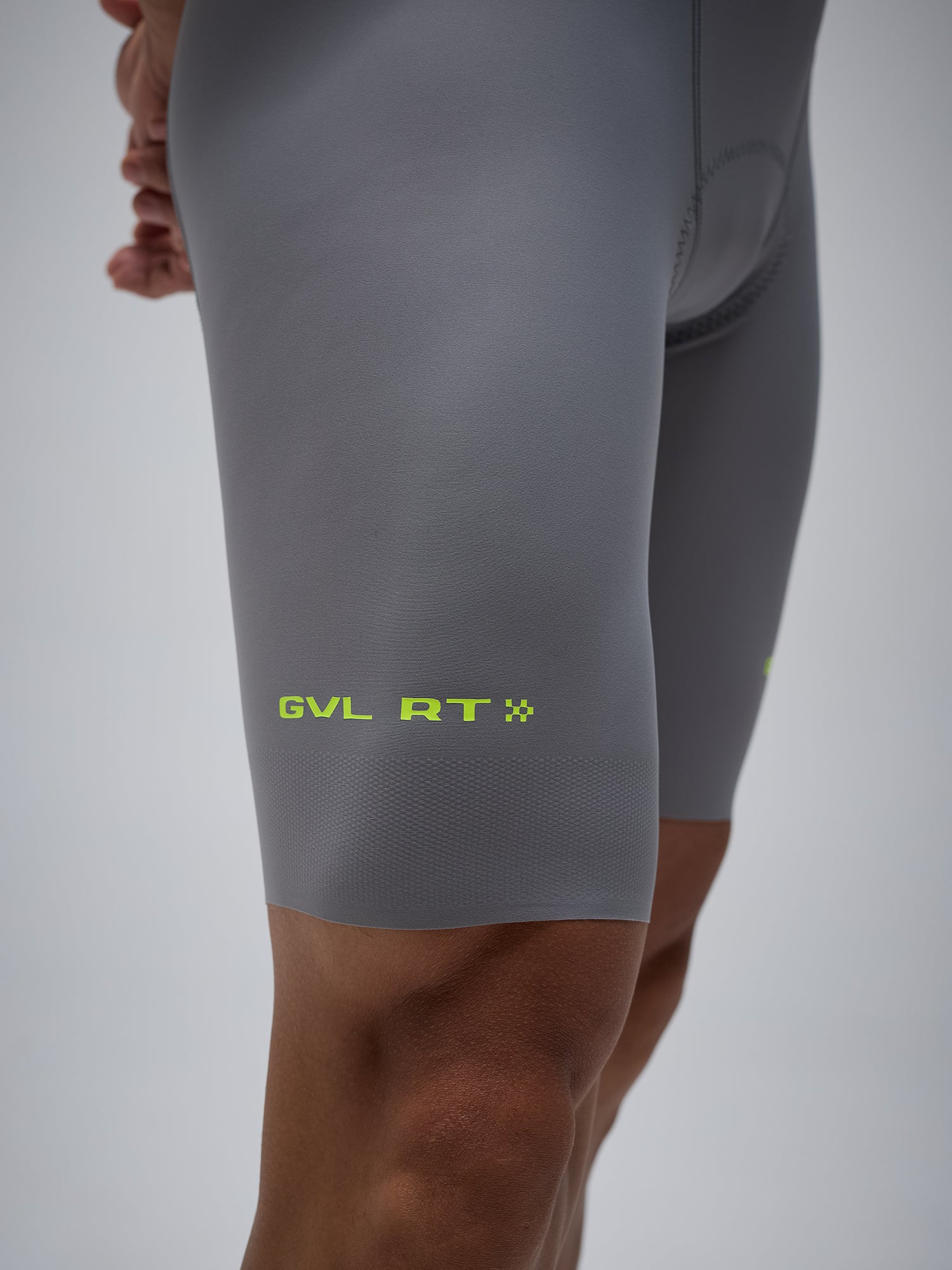 MEN’S GVL RT HD PRO 2.0 BIB SHORTS - LIGHT GREY