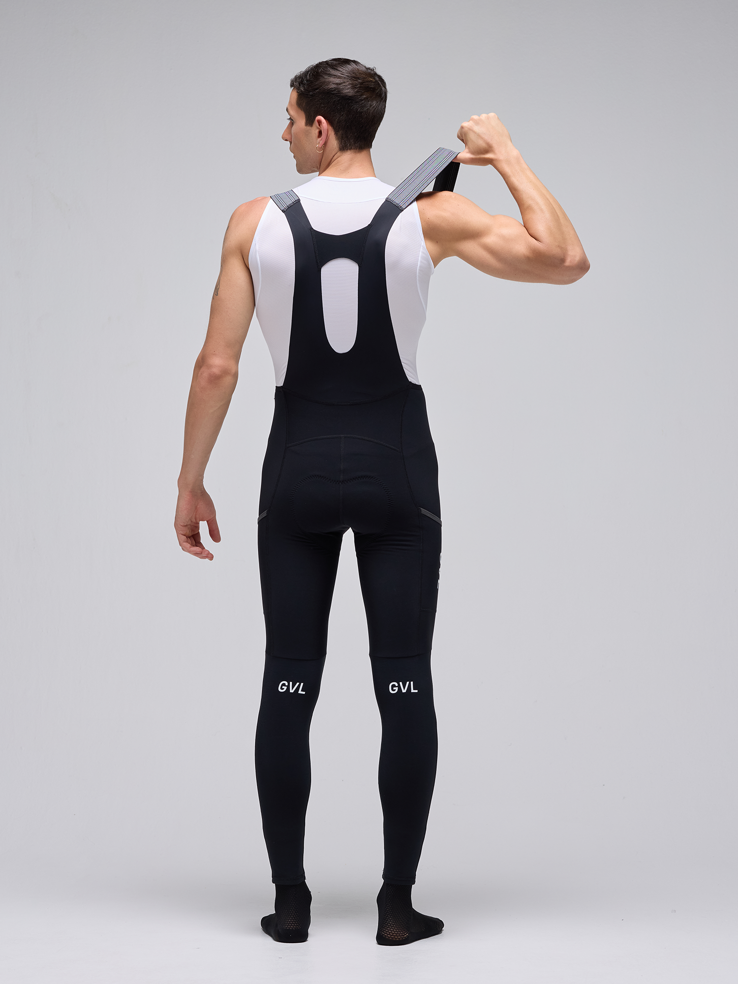 MEN'S THERMAL LACEFLY CARGO BIB TIGHTS – BLACK