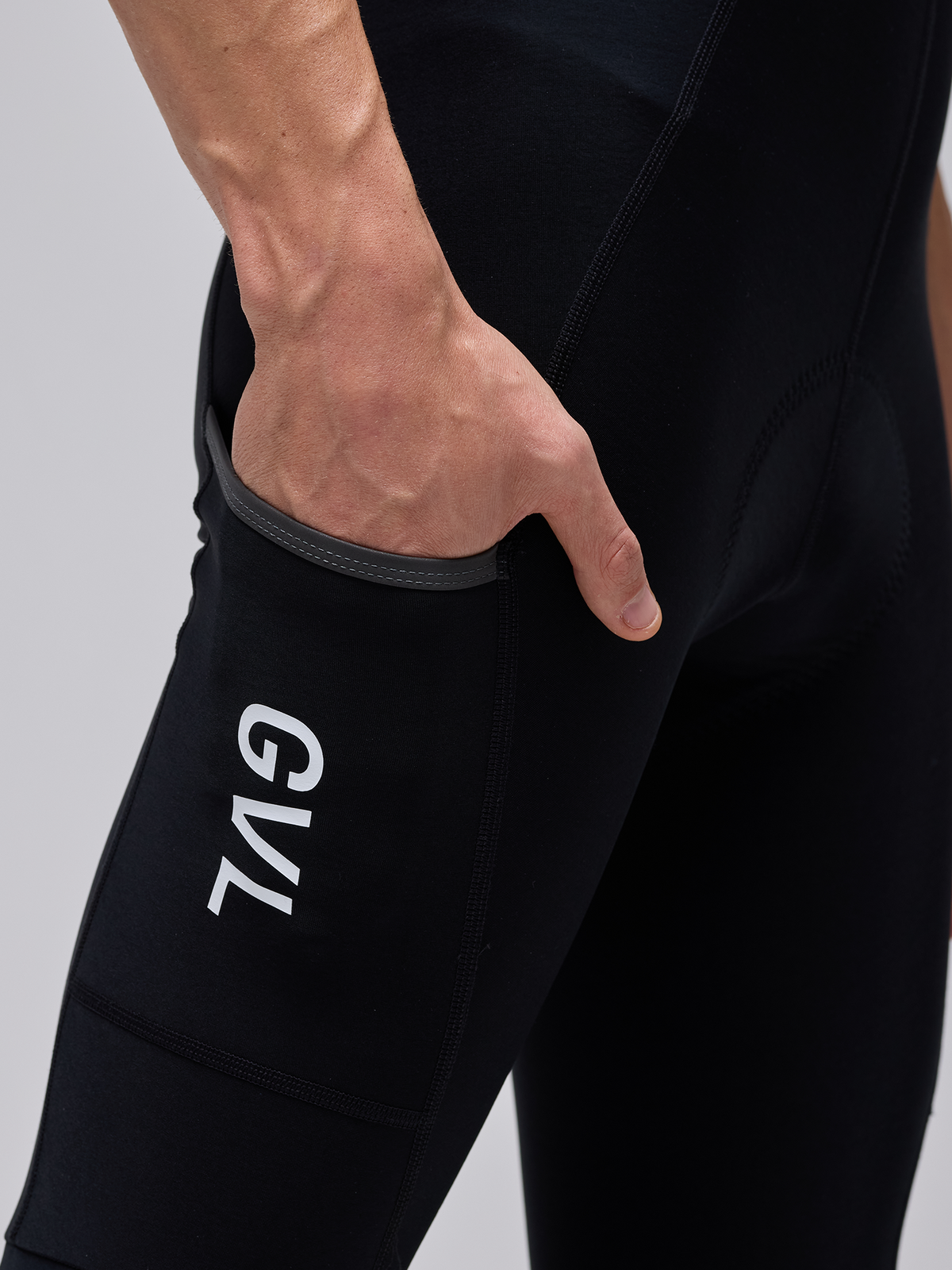 MEN'S THERMAL LACEFLY CARGO BIB TIGHTS – BLACK