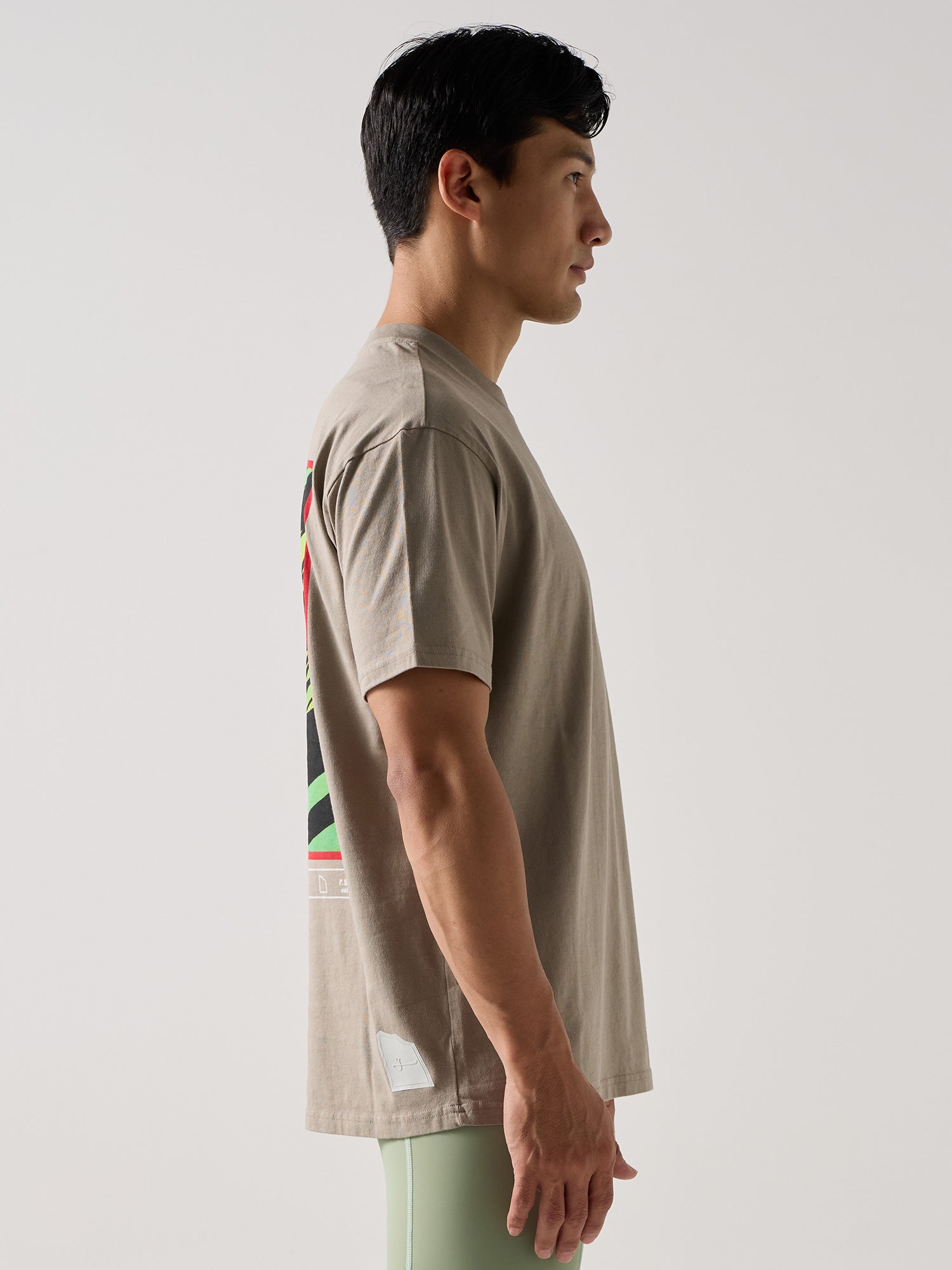 RACHEL STRUM x GIVELO OVERSIZED COTTON TEE - TAUPE