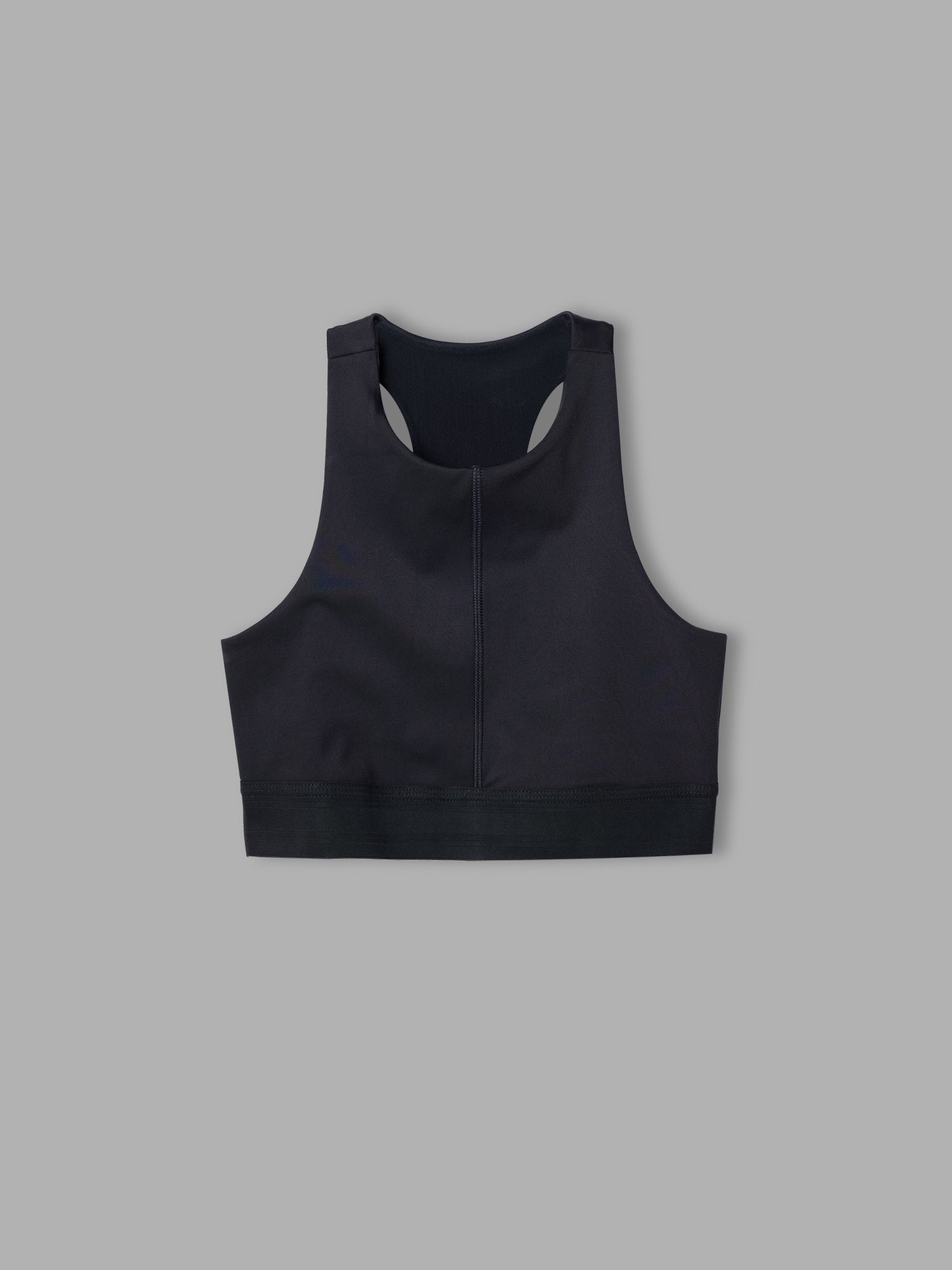 BYND HIGH-NECK BRA - BLACK