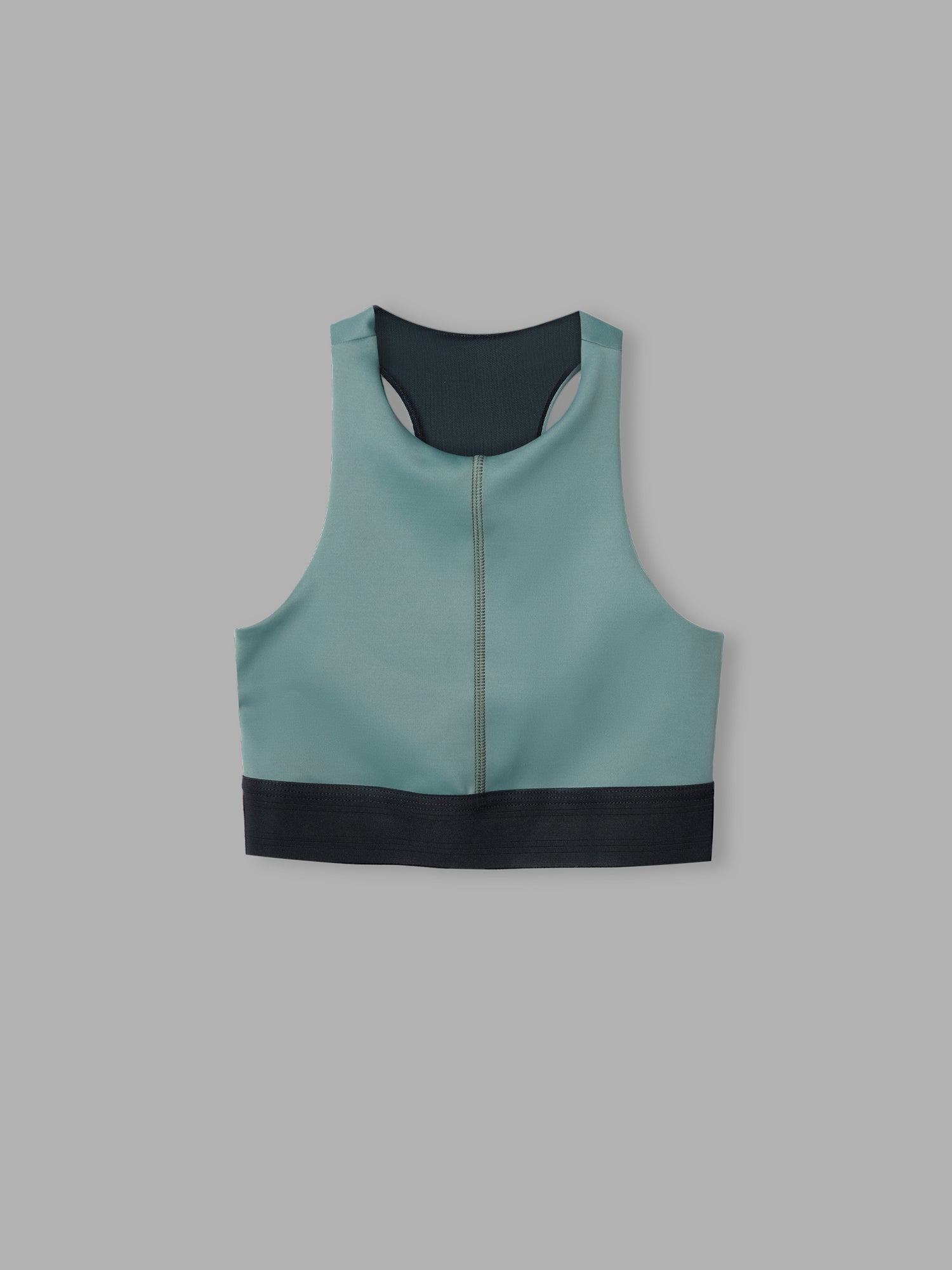 BYND HIGH-NECK BRA - TEAL