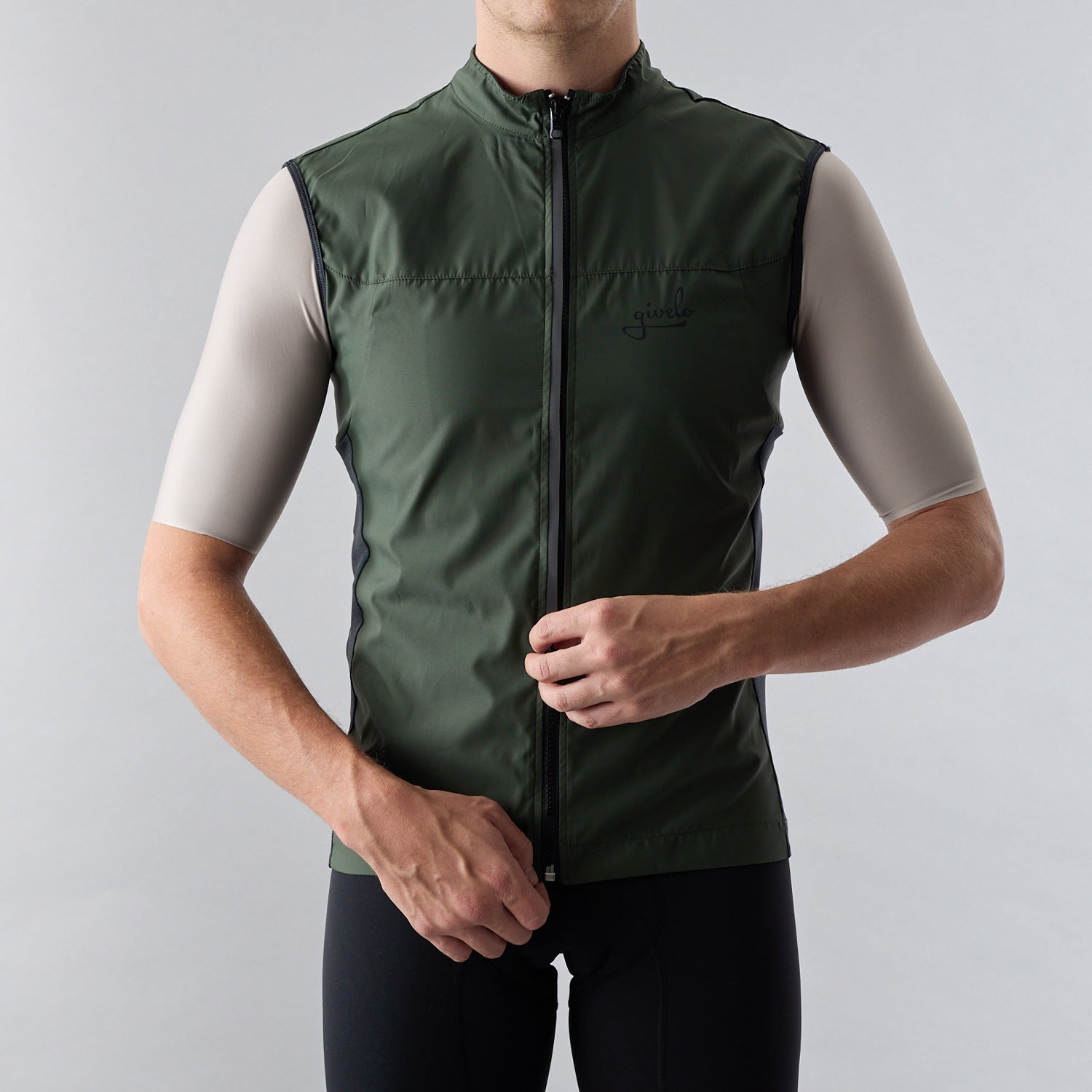 MILITARY GREEN QUICK-FREE GILET