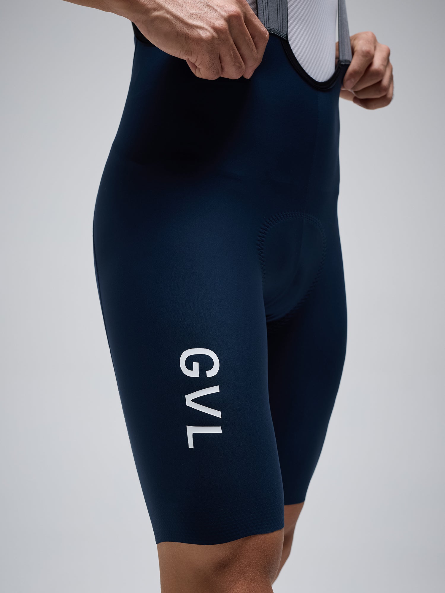 MEN’S LACEFLY 2.0 BIB SHORTS - NAVY