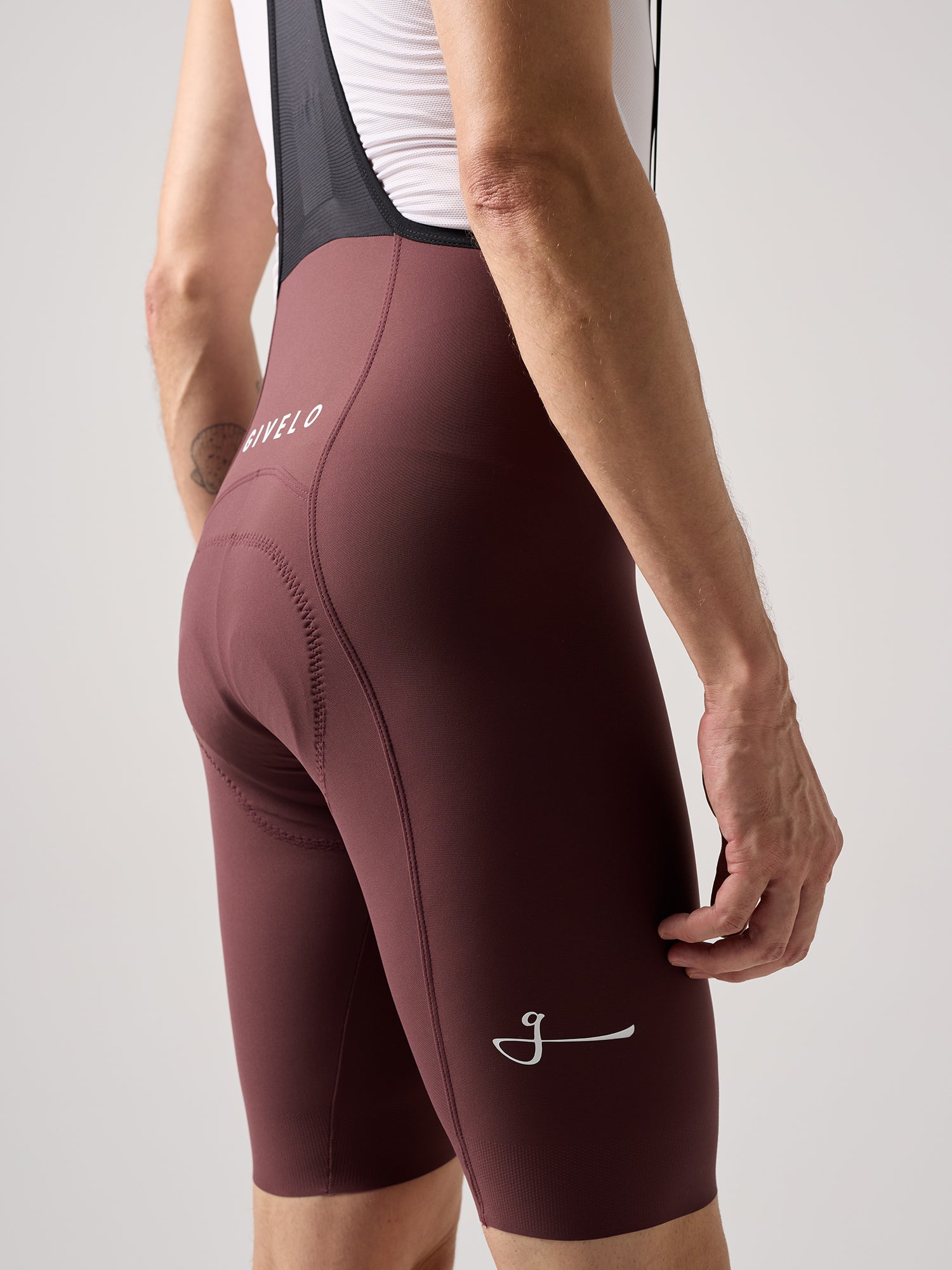 MEN’S HD PRO 2.0 BIB SHORTS - WINE