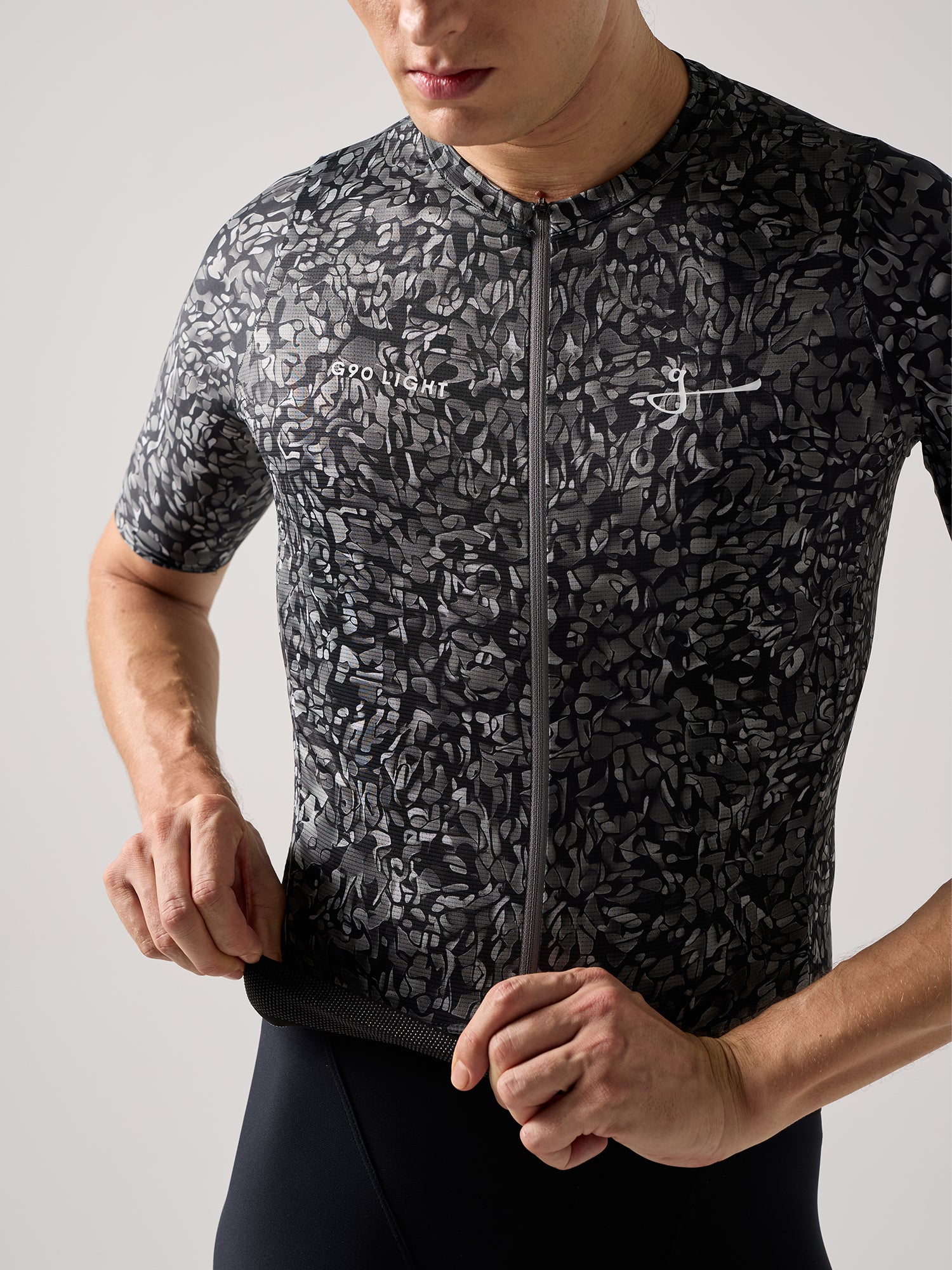 G90 LIGHT SS UNISEX JERSEY - MARBLE BLACK