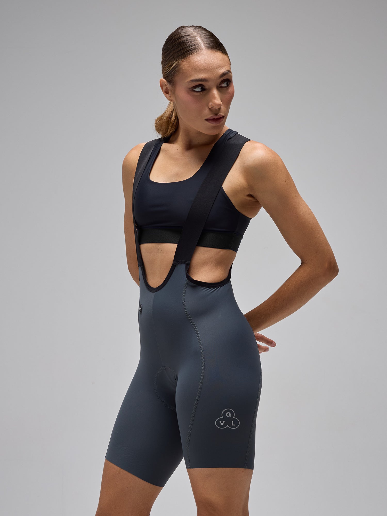 WOMEN’S G90 ULTRA BIB SHORTS - GREY