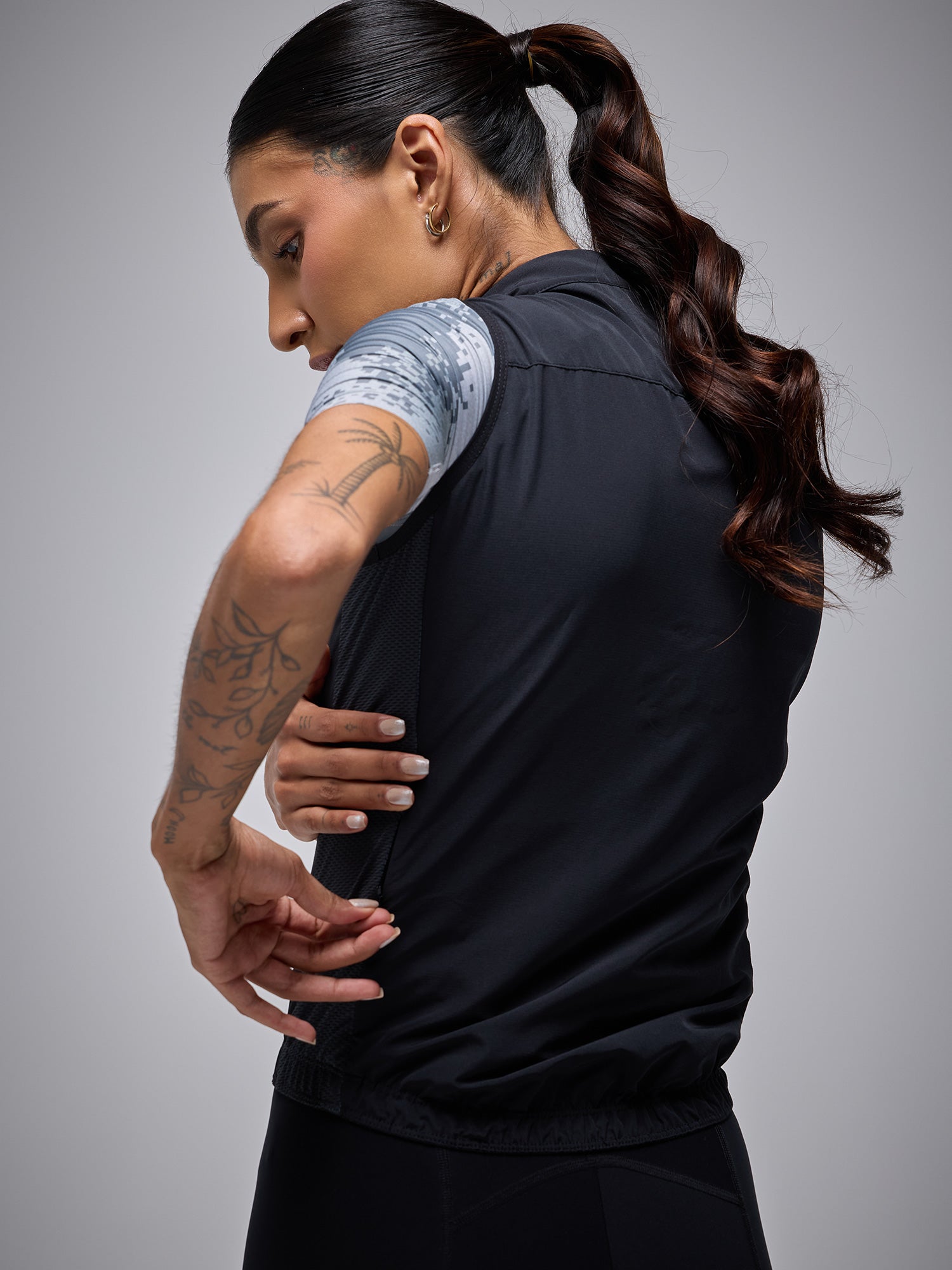 ESSNTL UNISEX QUICK-FREE GILET - BLACK