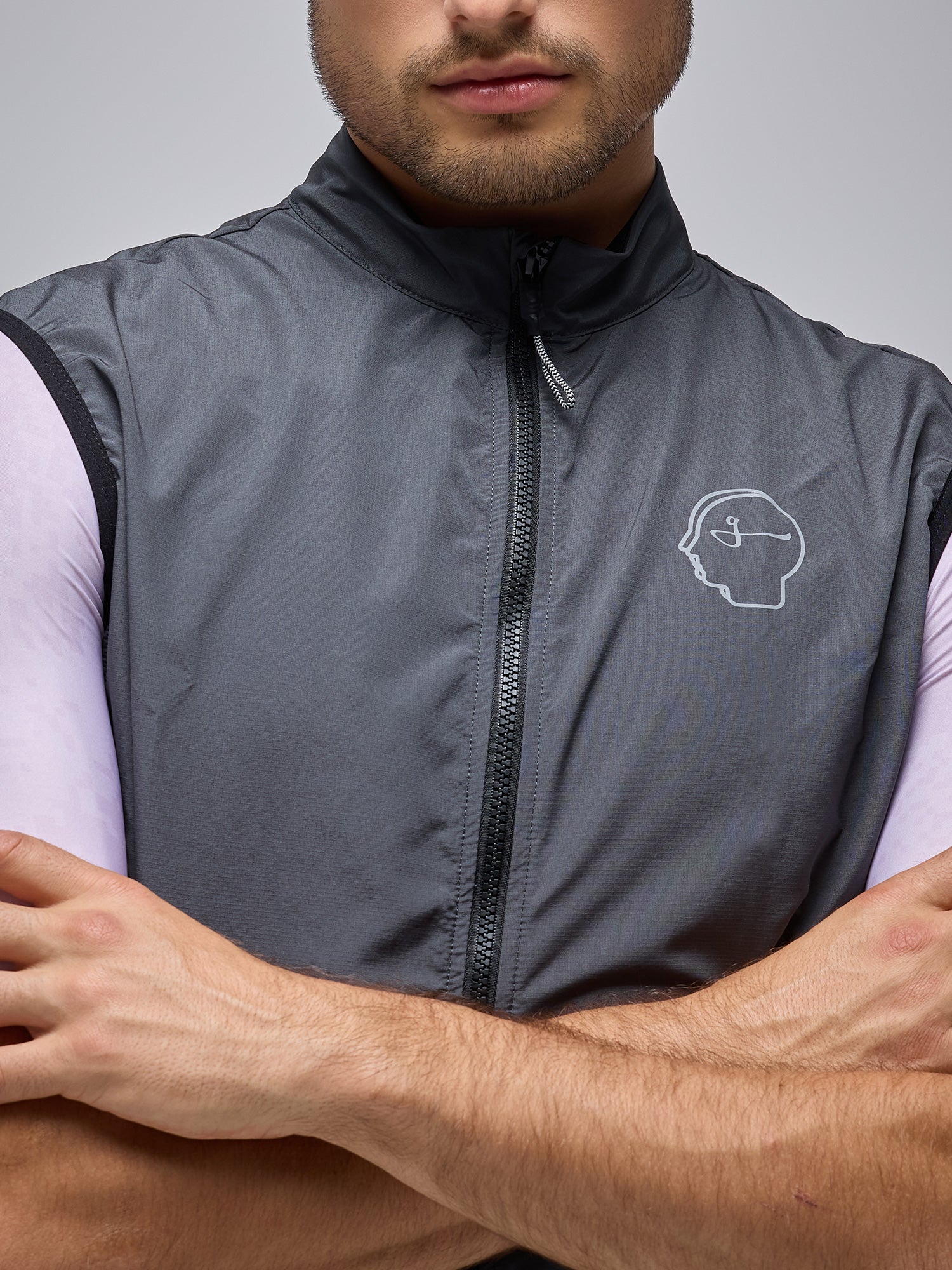 ESSNTL UNISEX QUICK-FREE GILET - GREY