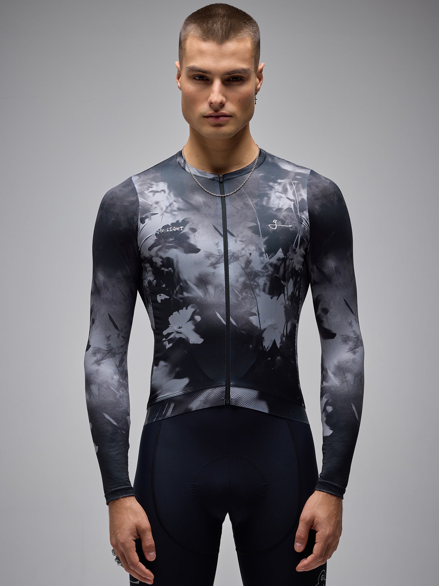 G90 LIGHT LS UNISEX BLOOM JERSEY - BLACK