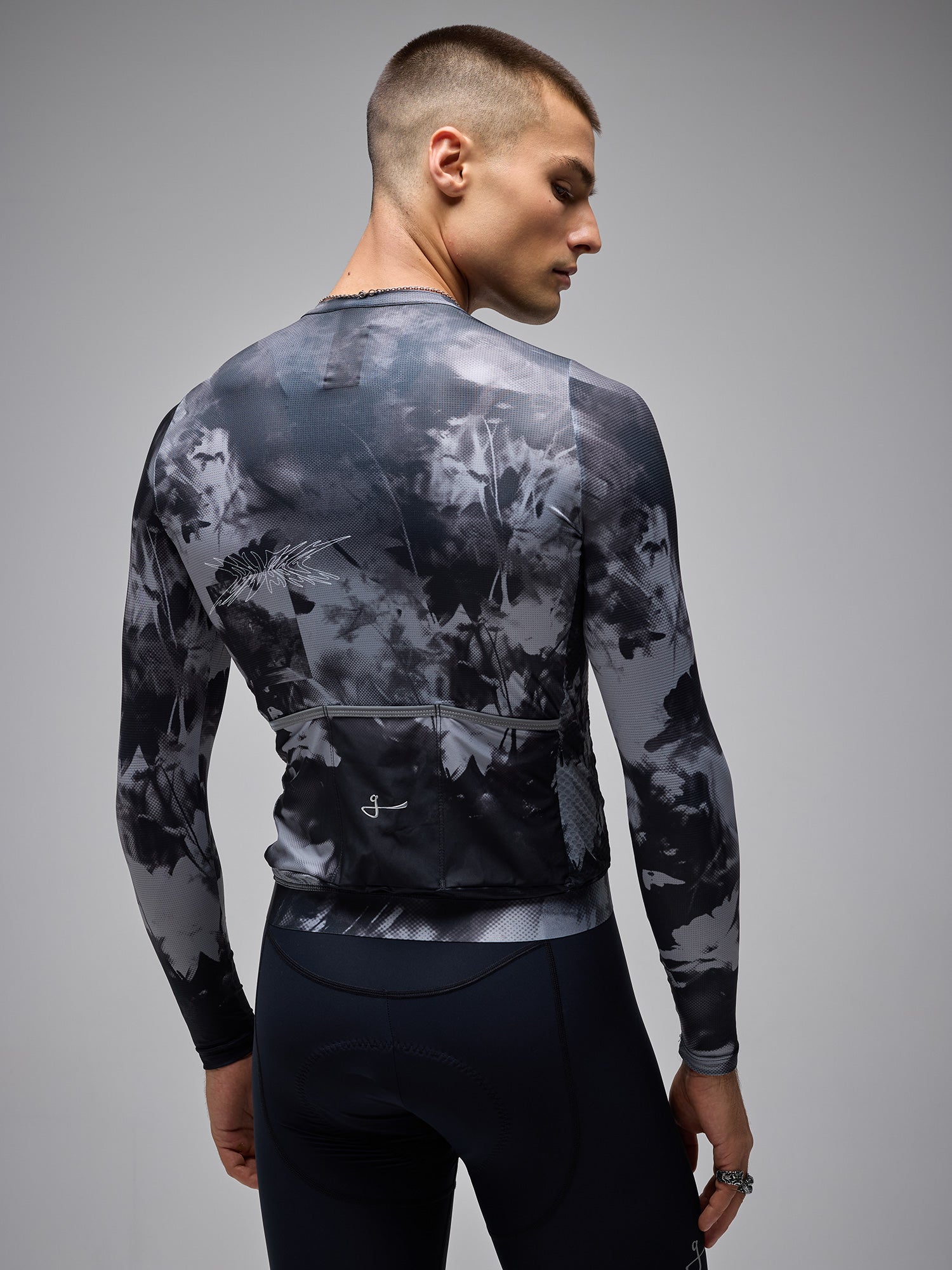 G90 LIGHT LS UNISEX BLOOM JERSEY - BLACK
