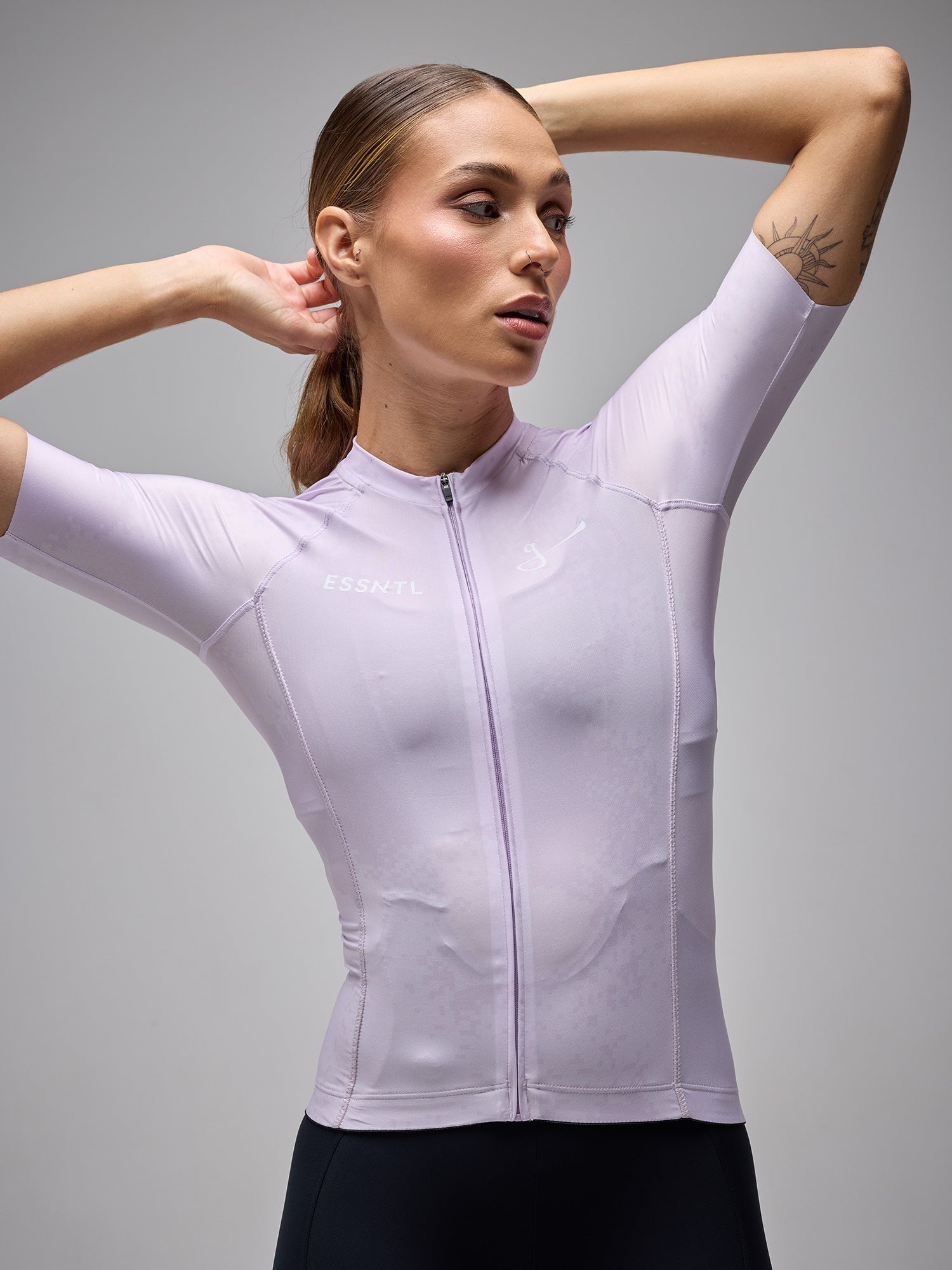 ESSNTL SS JERSEY - PIXEL PINK