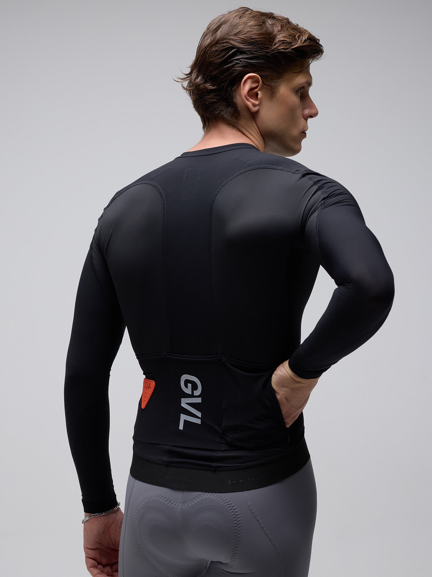 C.D.A LS UNISEX JERSEY - BLACK