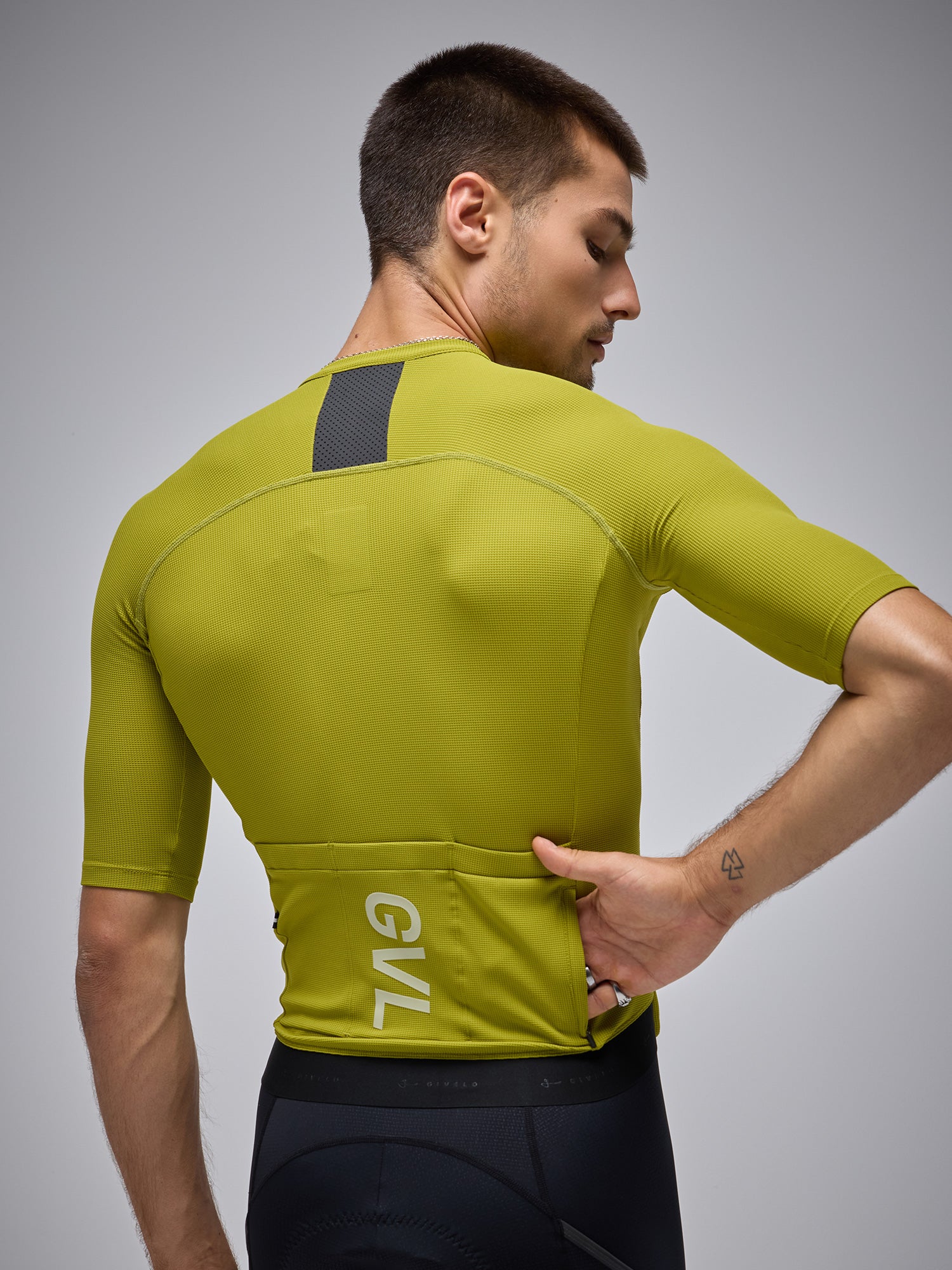 MODERN CLASSIC WAFFLE SS JERSEY - EVERGREEN