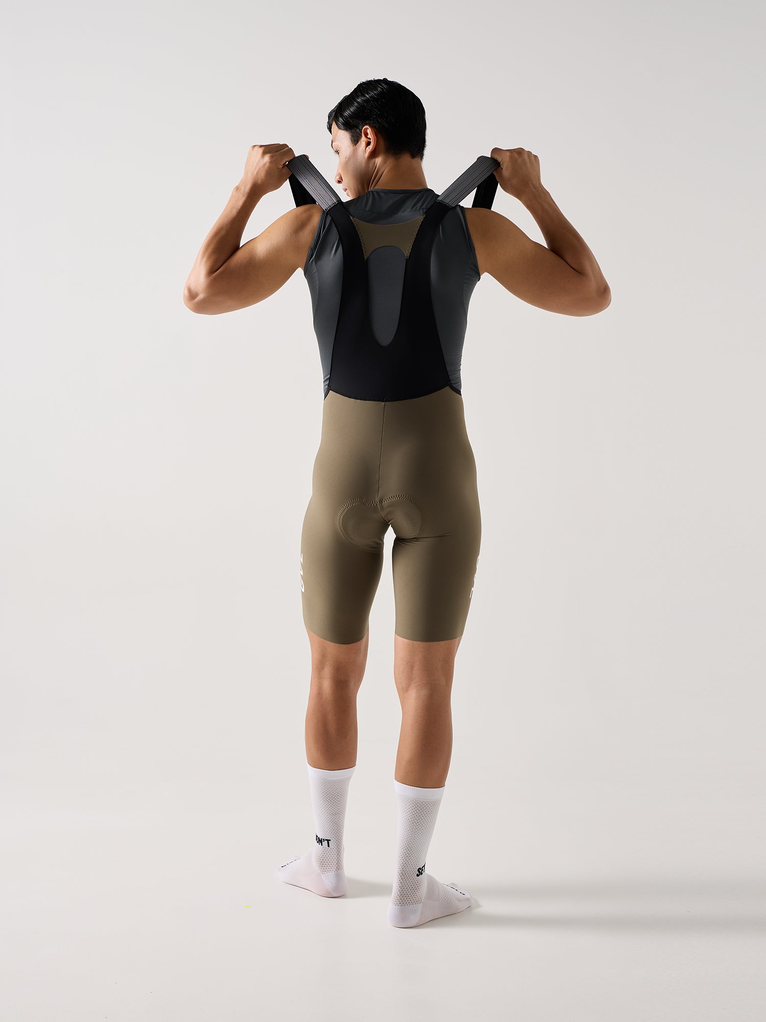 MEN'S LACEFLY BIB SHORTS MILITARY