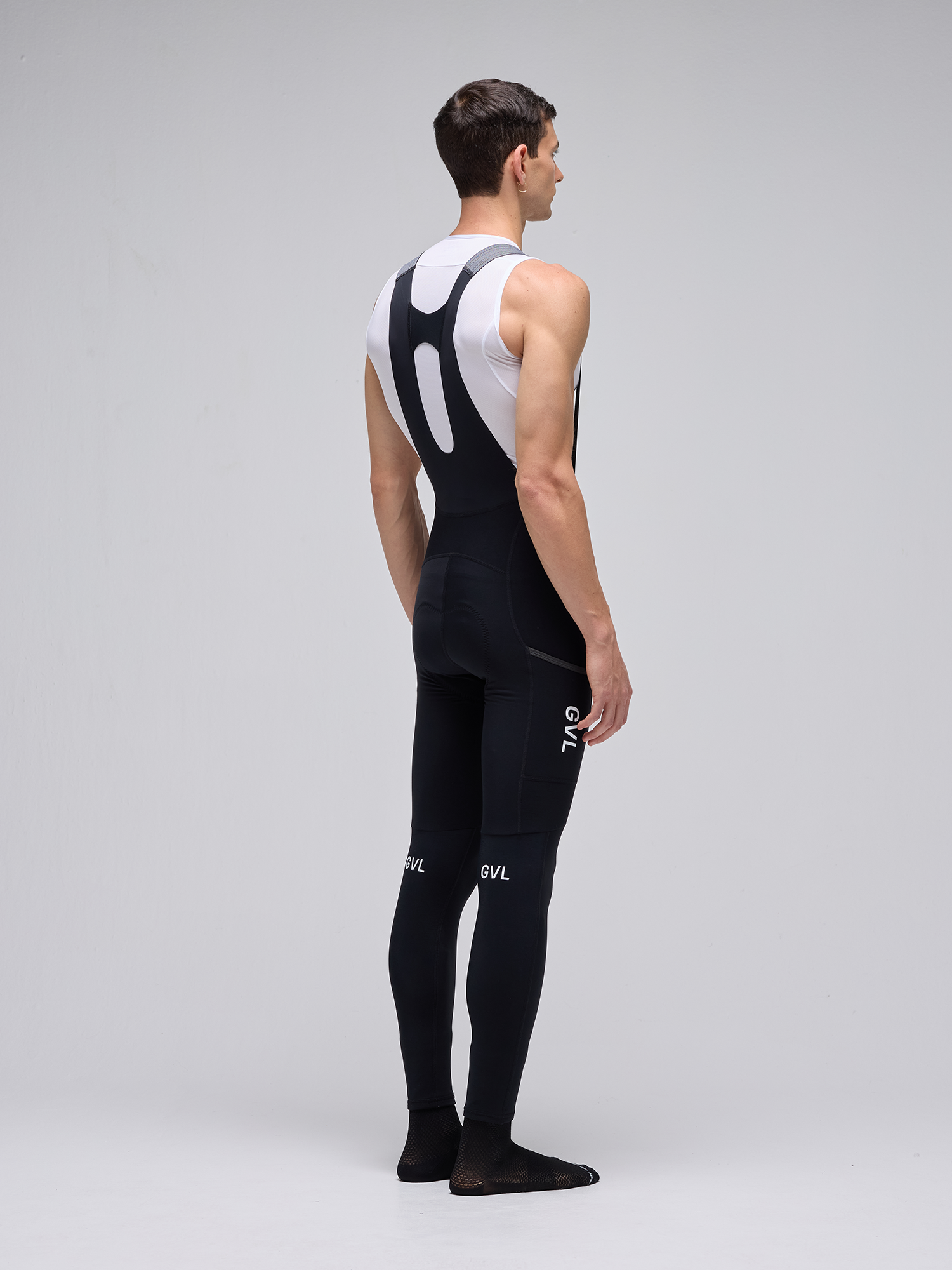 MEN'S THERMAL LACEFLY CARGO BIB TIGHTS – BLACK