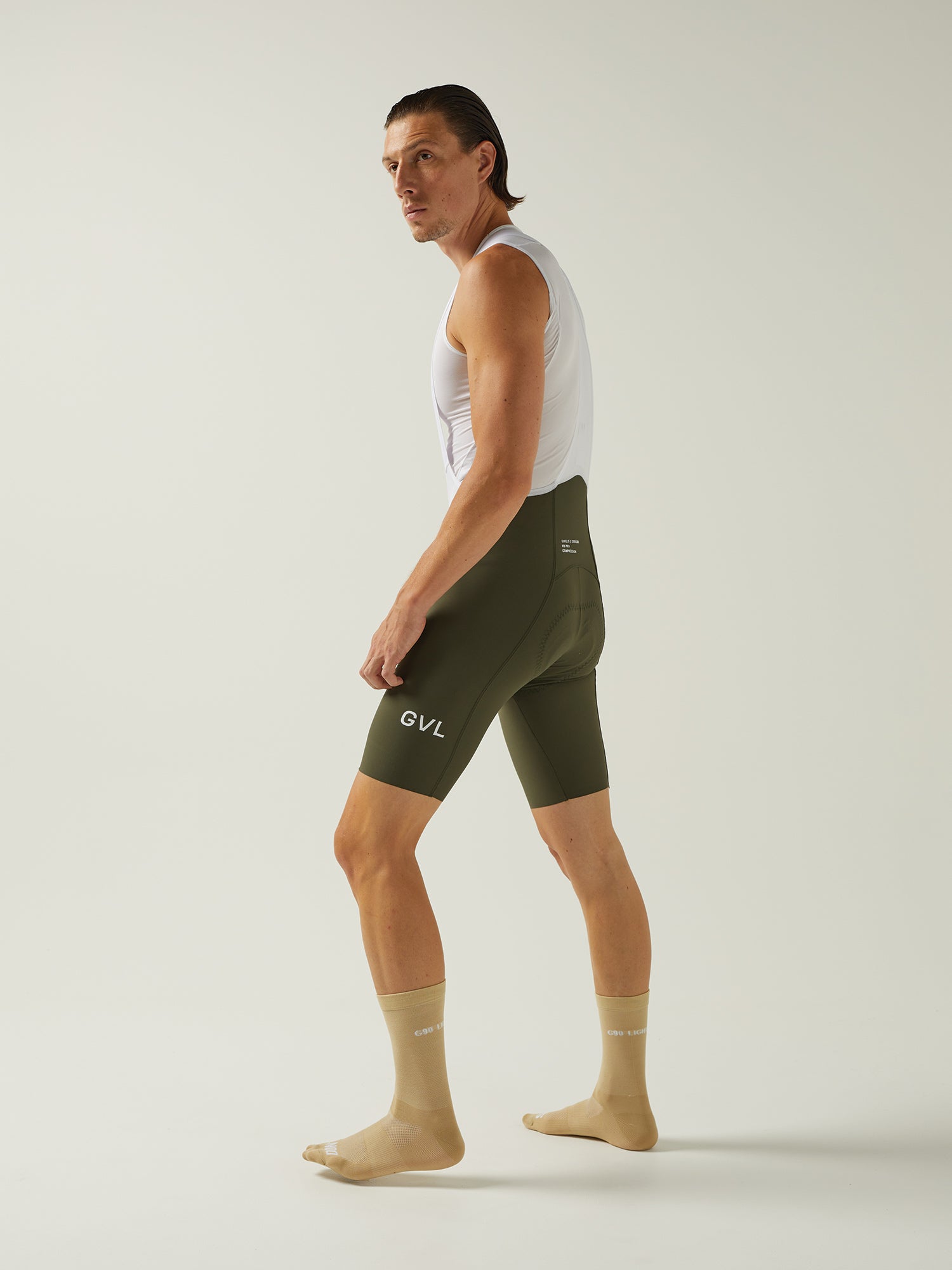 Olive bib online shorts