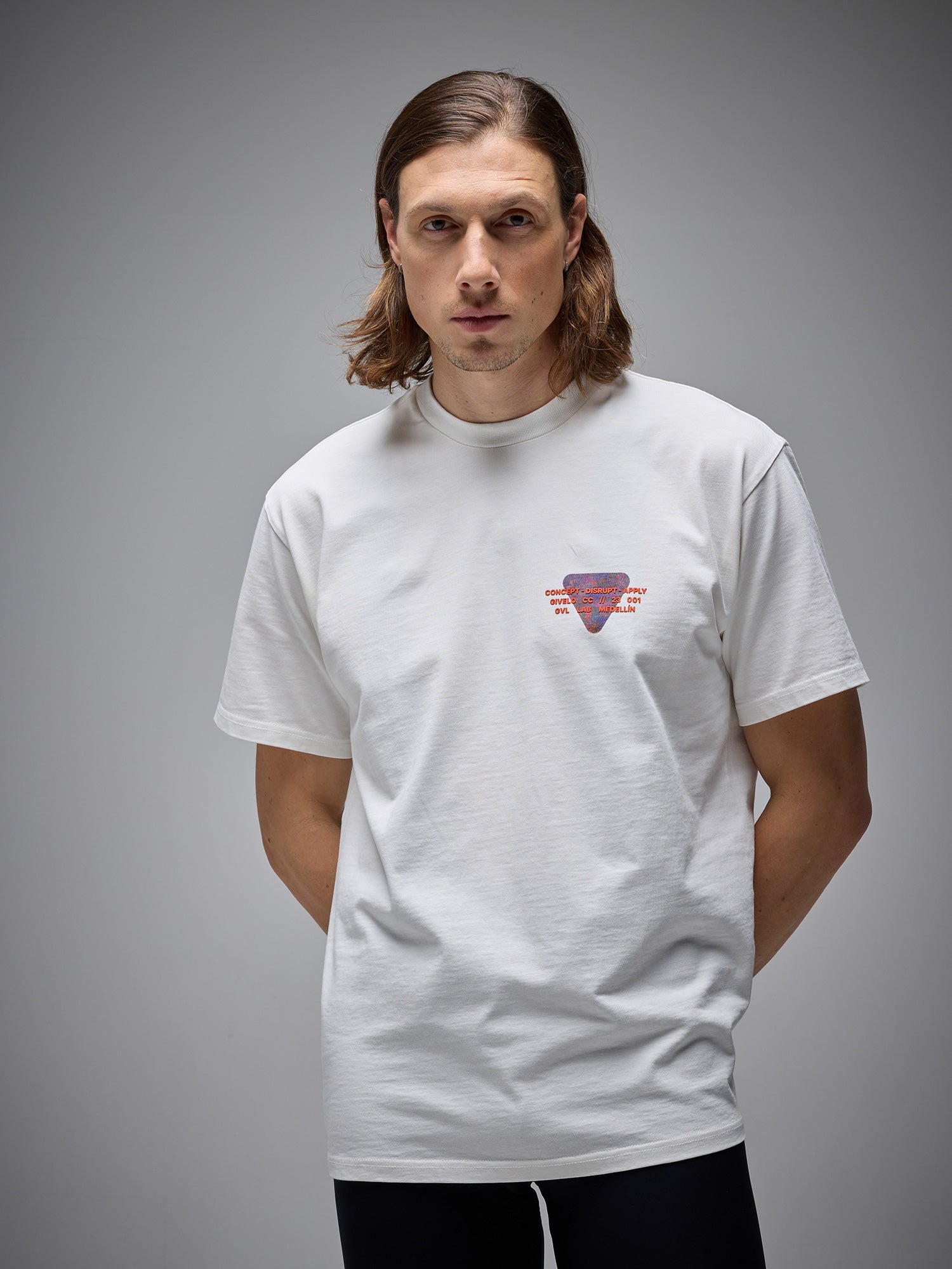 MEN'S CDA OVERSIZED COTTON T-SHIRT - OFF WHITE
