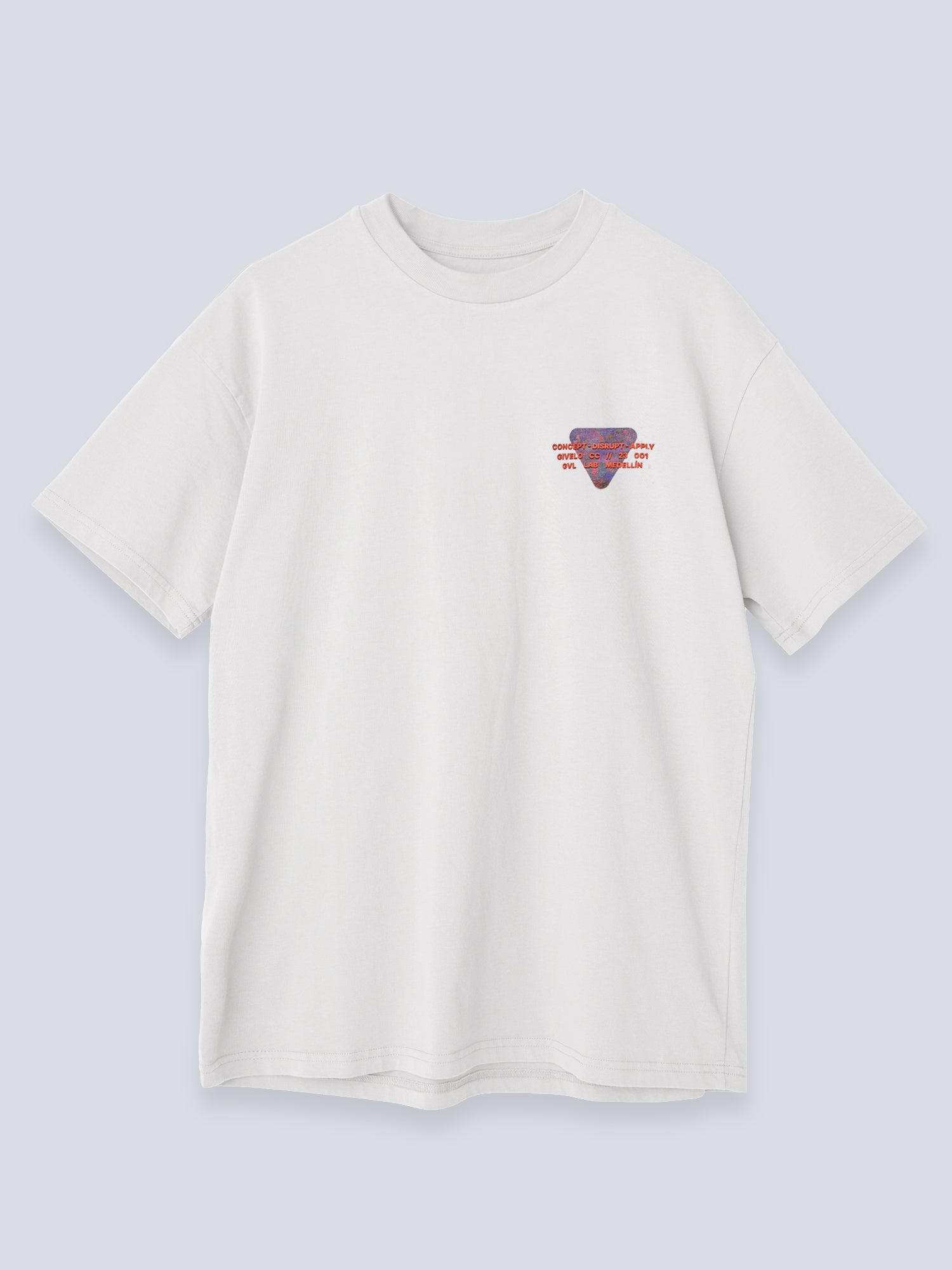 MEN'S CDA OVERSIZED COTTON T-SHIRT - OFF WHITE