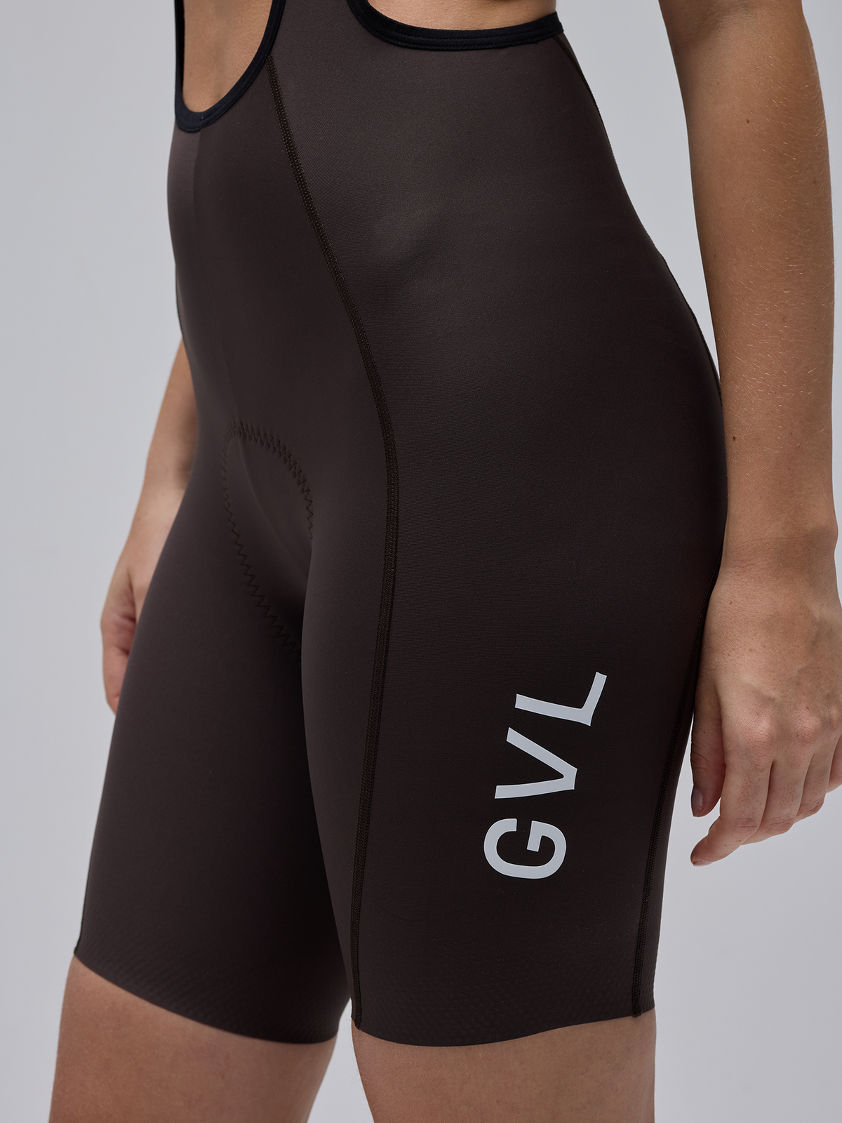 WOMEN'S LACEFLY BIB SHORTS – UMBER